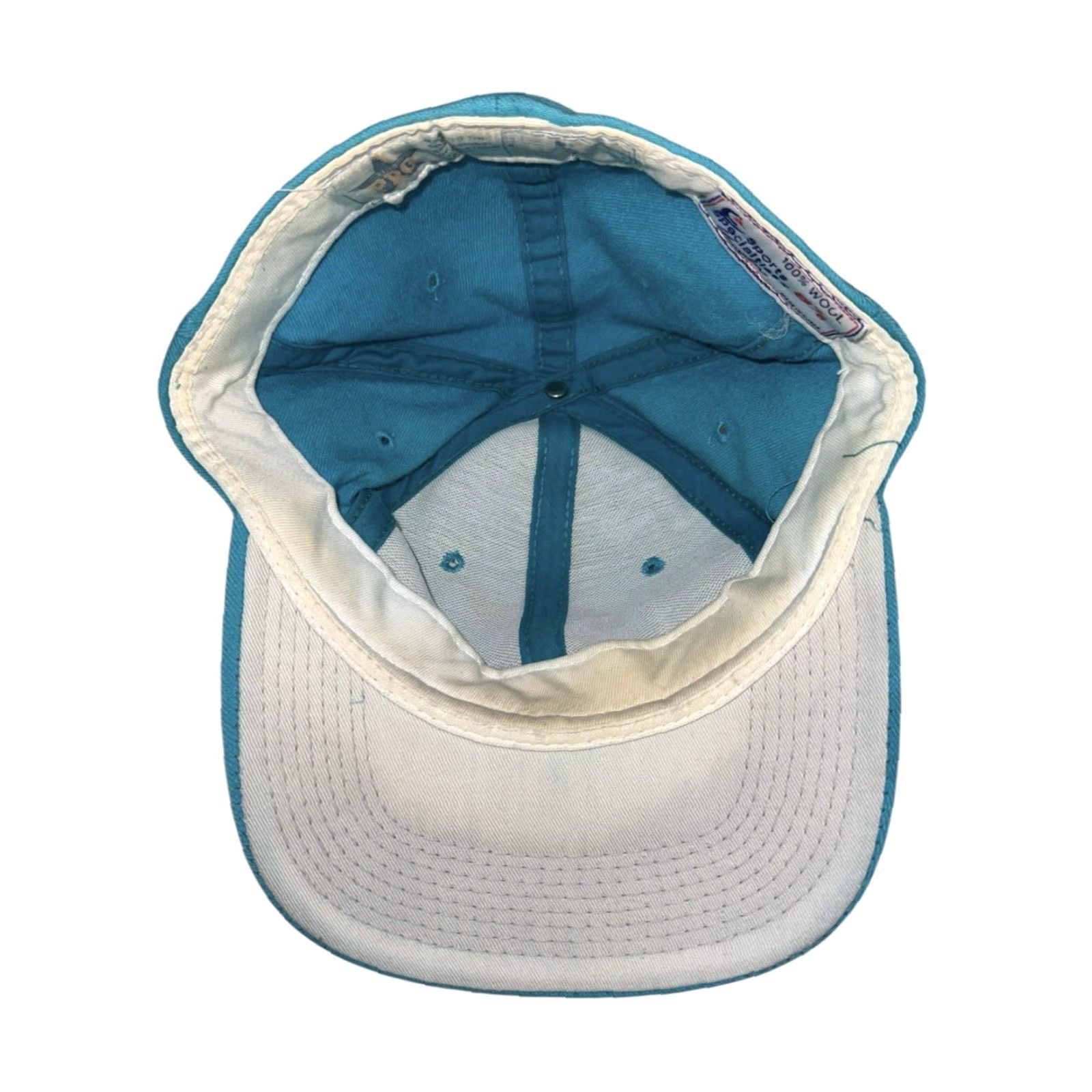 Sports Specialties VINTAGE 90s Florida Marlines Sports Specialties Pro Fitted Cap Blue 6 7/8 Mens RARE Baseball Cap Size ONE SIZE - 5 Thumbnail