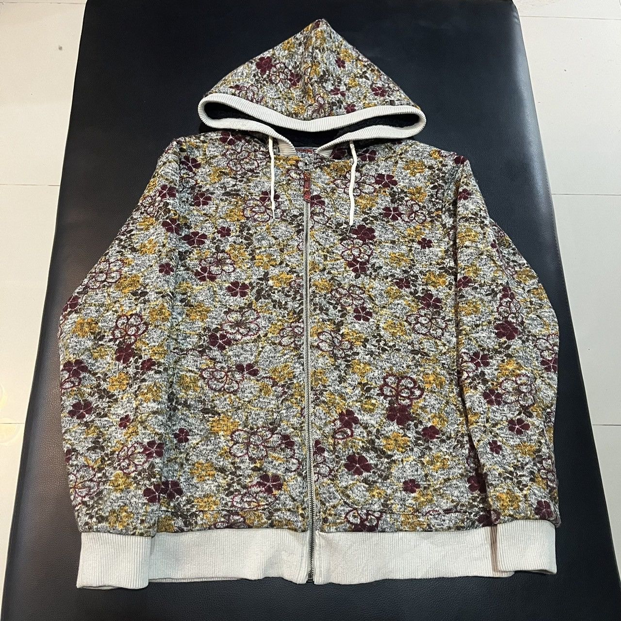 Japanese Brand Wa MaTo 1 floral hoodie Size US L / EU 52-54 / 3 - 1 Thumbnail