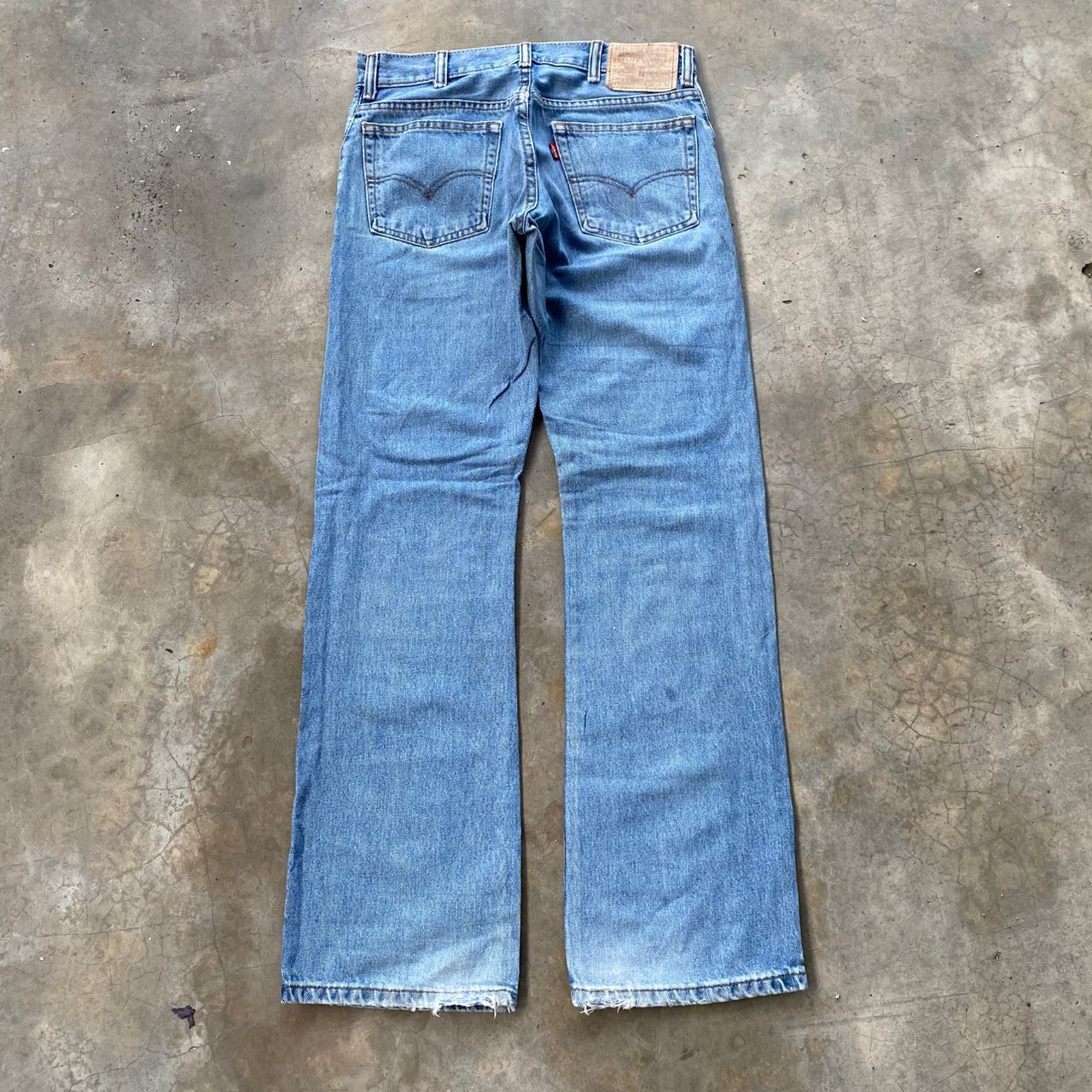 Levi's Vintage Levis 517 Flare Denim Jeans Size US 31 - 2 Thumbnail