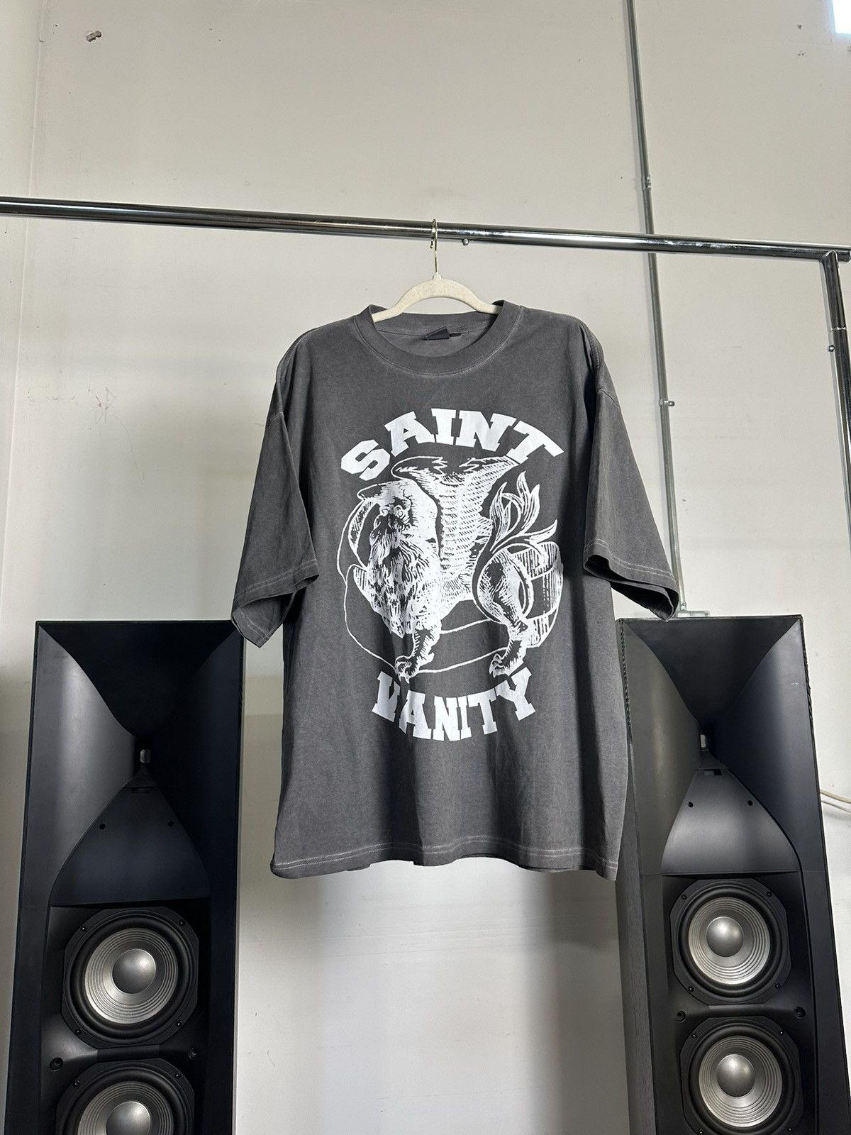 Saint Vanity Saint Vanity Griffen Grey Tee Shirt Size US L / EU 52-54 / 3 - 1 Thumbnail