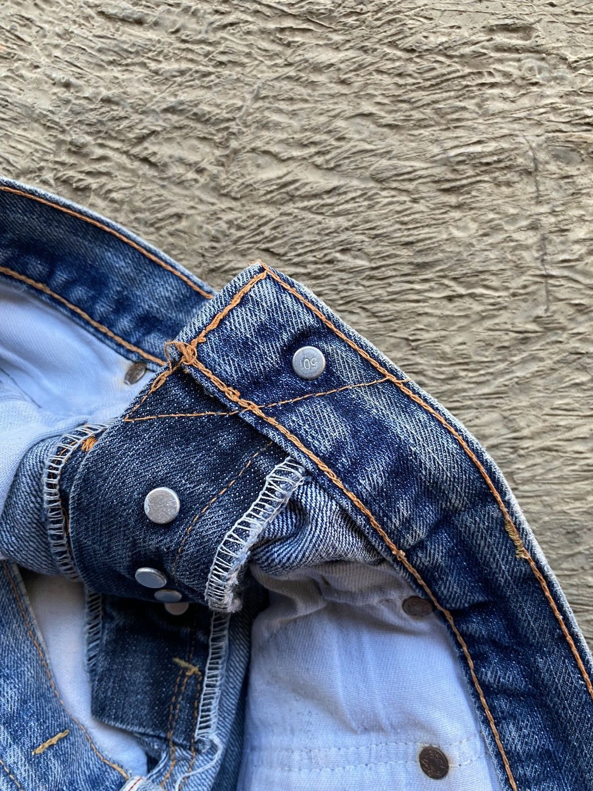 Levi's LEVI’S 501xx GARMENT SELVEDGE DENIM Size US 30 / EU 46 - 5 Thumbnail