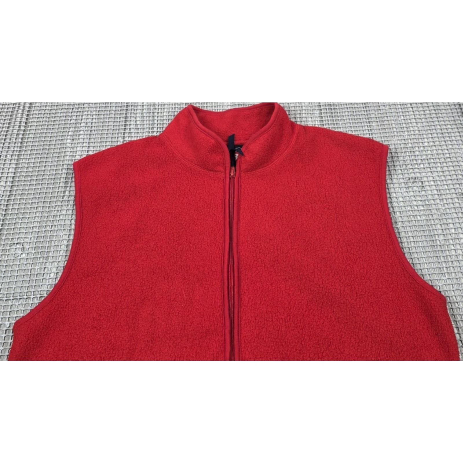 Gap VTG GAP Alpine Racing Series Full Zip Ski Fleece Vest Adult M Red Taiwan Man Size US M / EU 48-50 / 2 - 5 Thumbnail