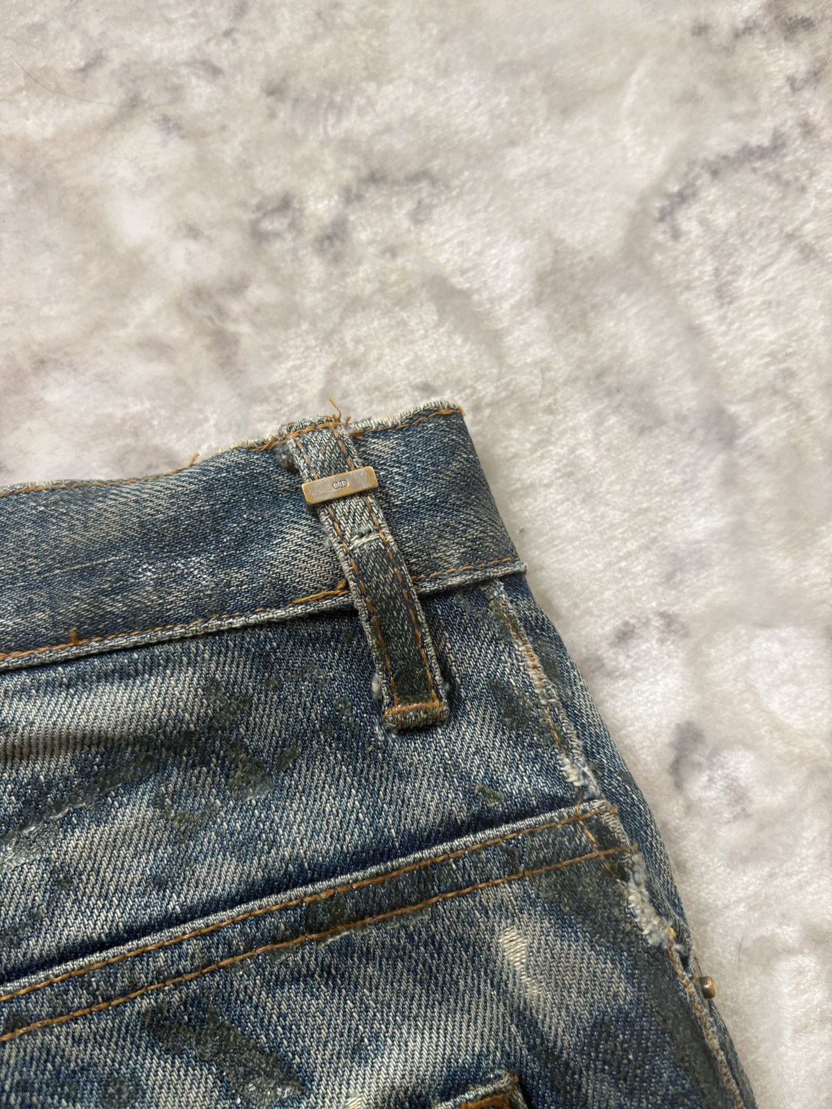 Dior Dior AW04 Blue Luster Size US 30 / EU 46 - 4 Thumbnail