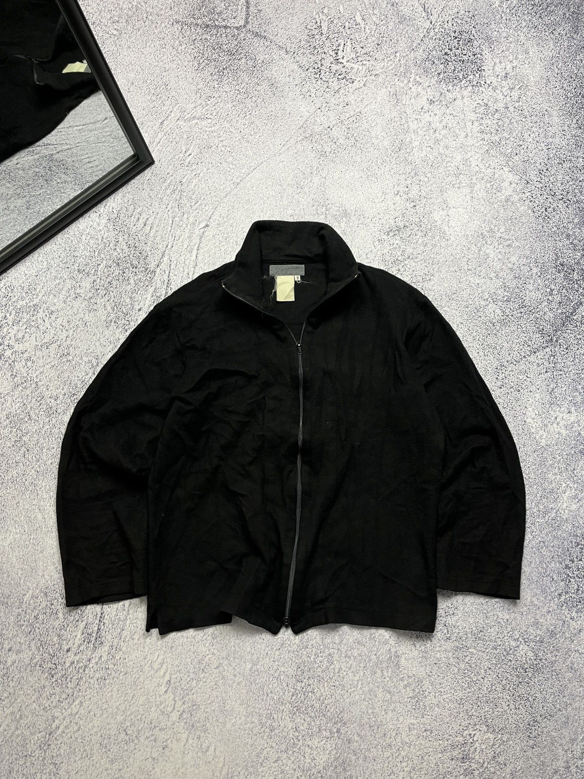 Yohji Yamamoto Yohji Yamamoto Pour Homme Distressed Rare Fleece Jacket Size US S / EU 44-46 / 1 - 1 Thumbnail