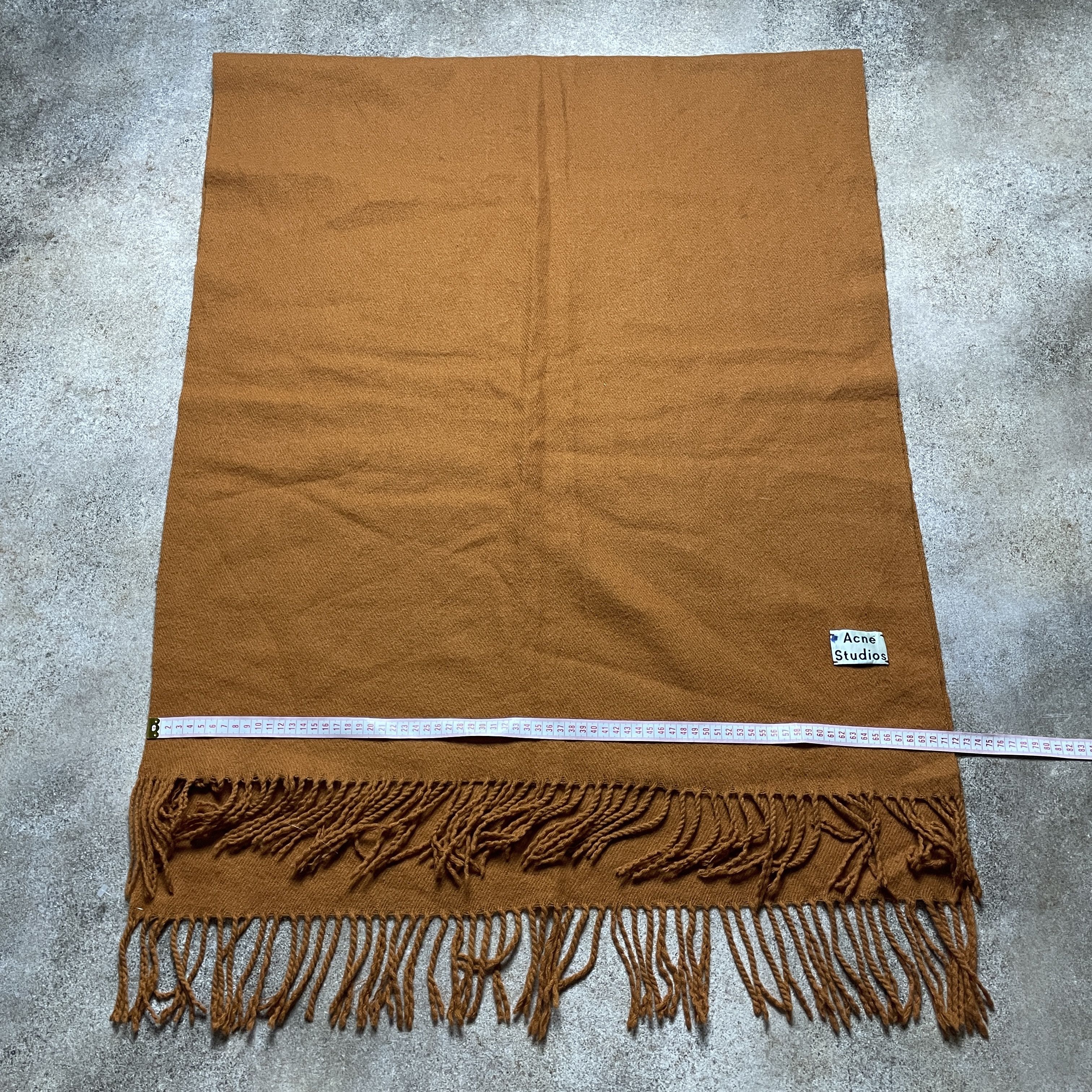 Acne Studios ⭐ ACNE Studios Big size 177x71cm Plaid Wool Scarf Size ONE SIZE - 4 Thumbnail