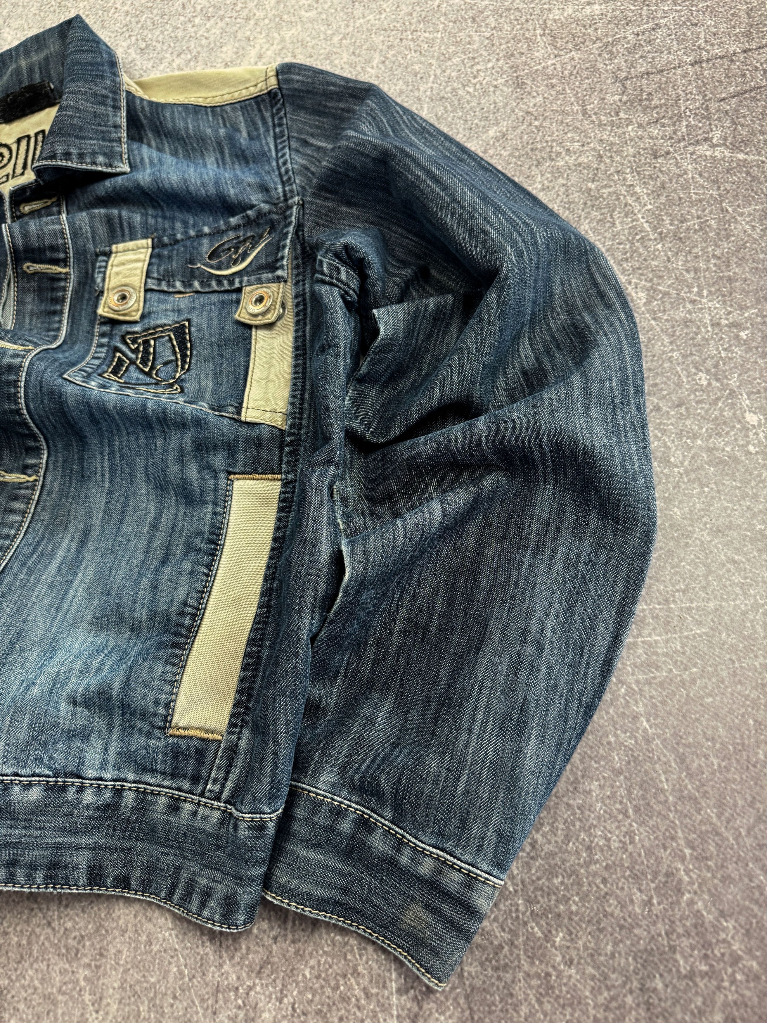 Other VTG Avant Garde Rick Owens Style Washed Jeans Jacket 90s Size US M / EU 48-50 / 2 - 5 Thumbnail