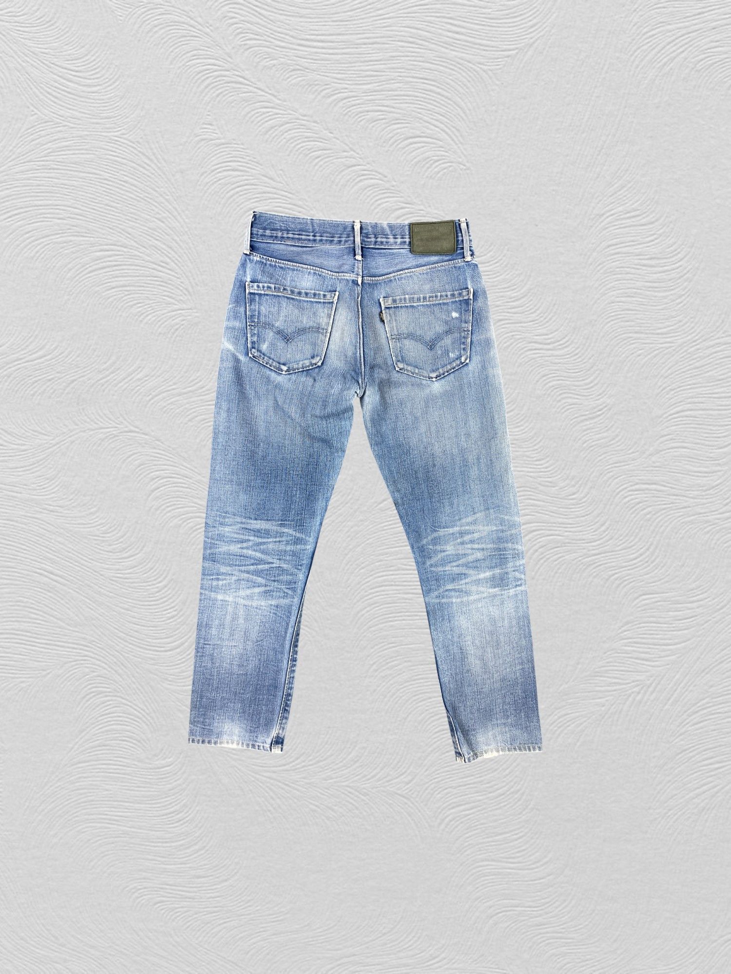 Levi's Blue Wash Vintage Levi's Jeans 30x28.5 Denim -SJ058 Size US 30 / EU 46 - 2 Thumbnail