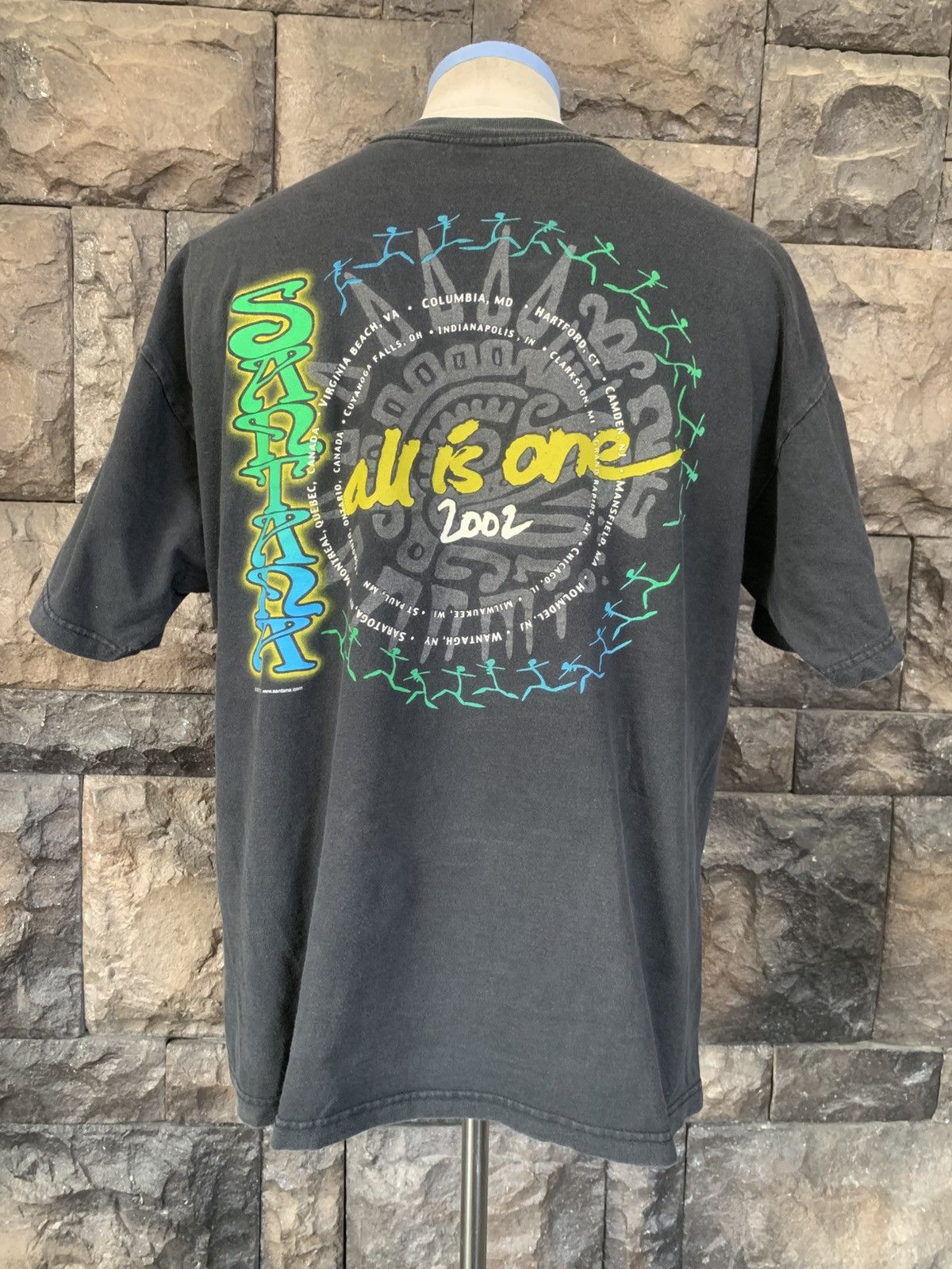 Band Tees Vintage Santana Tour Rock Band T shirt Size US L / EU 52-54 / 3 - 5 Thumbnail