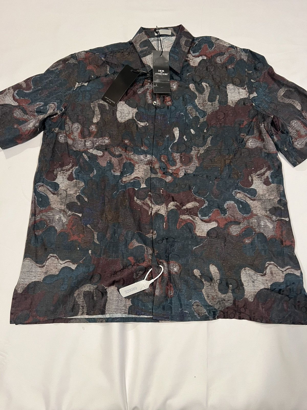 Dior Dior X Peter Doig Camouflage Short Sleeve Shirt. 39/M-L Size US S / EU 44-46 / 1 - 15 Thumbnail
