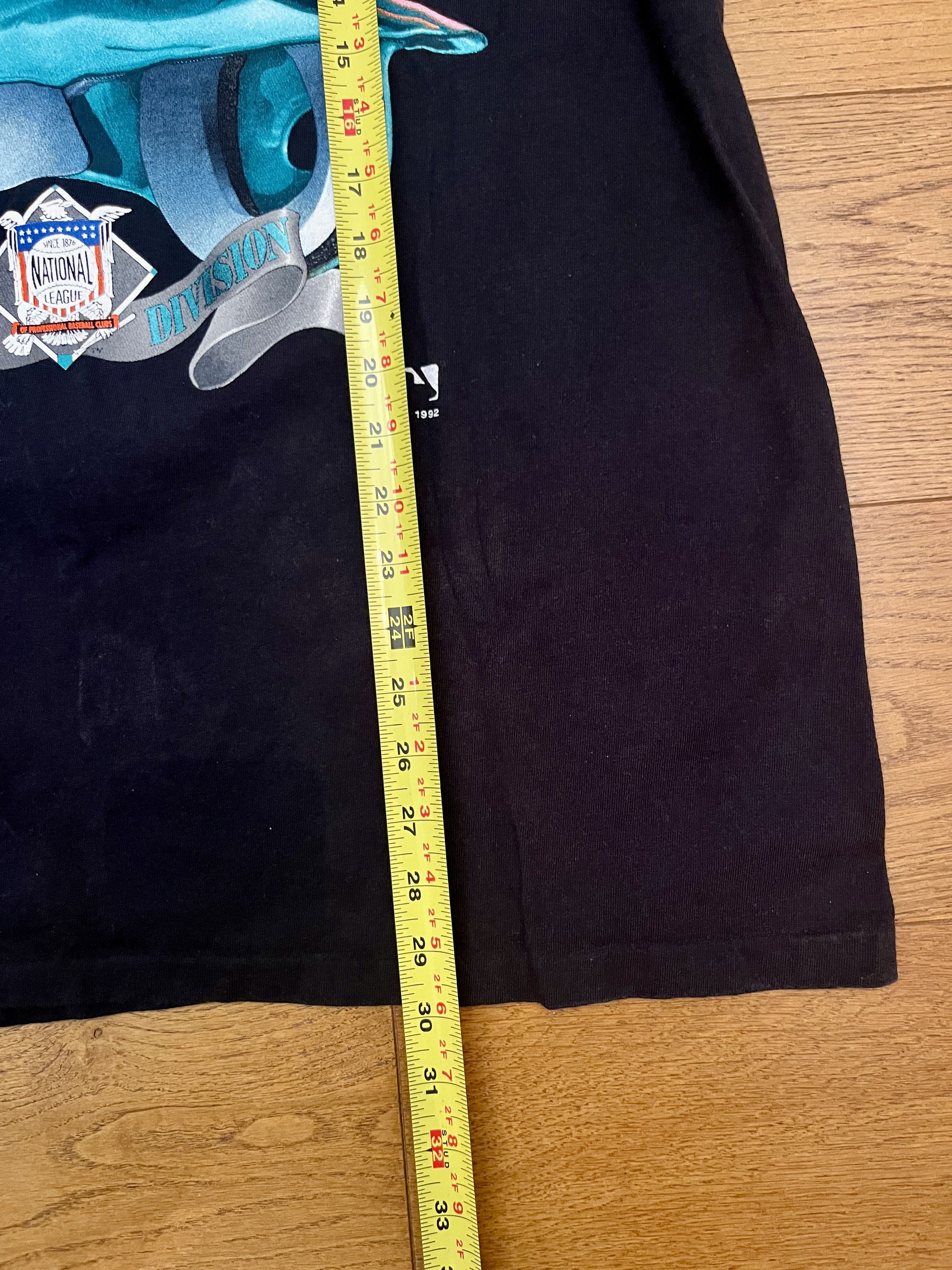Vintage Vintage 1992 Florida Marlins Salem T-Shirt XL Single Stitch Size US XL / EU 56 / 4 - 5 Thumbnail