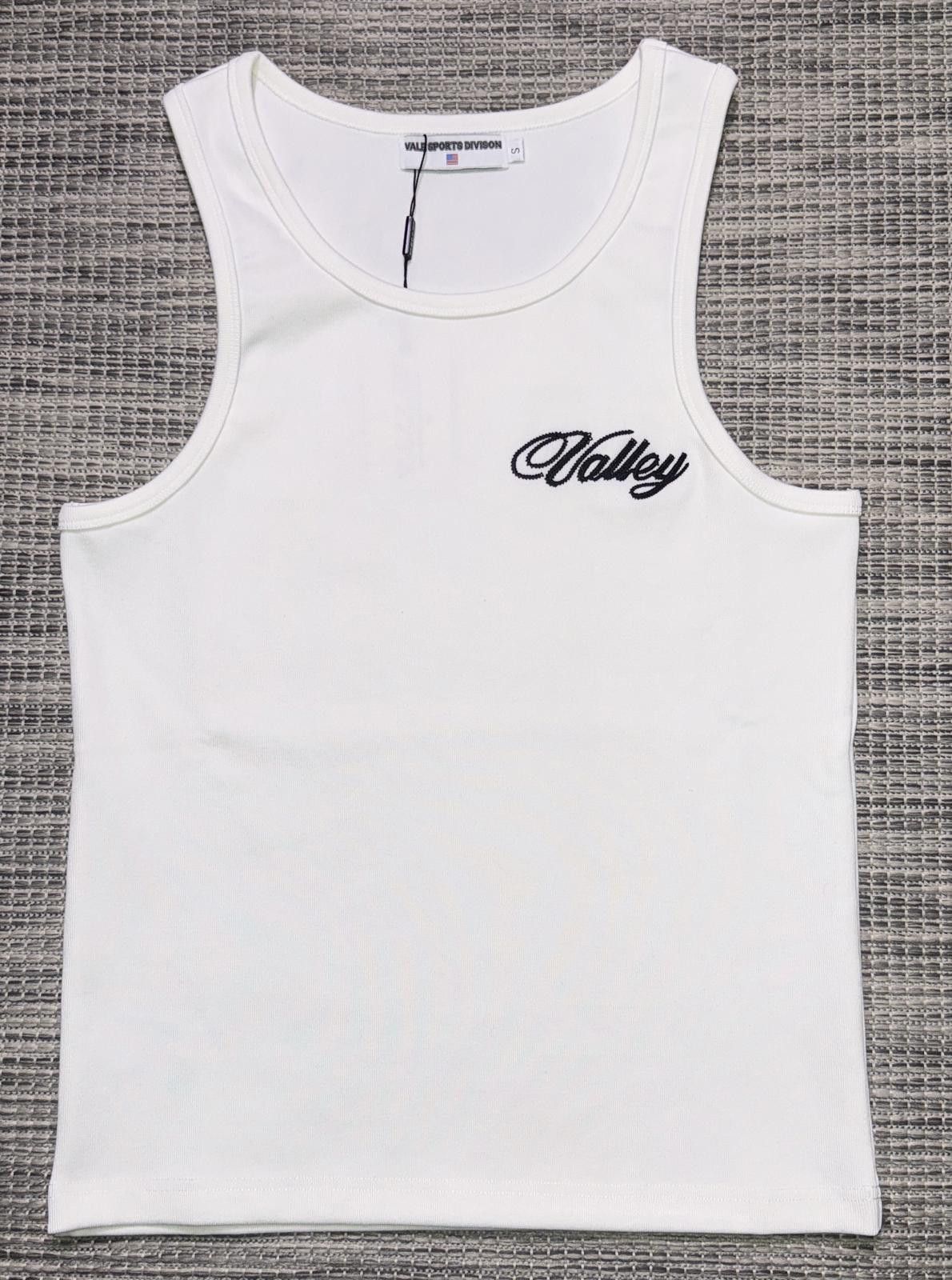 Vale Vale Forever White Slub Tank Size US XL / EU 56 / 4 - 1 Thumbnail