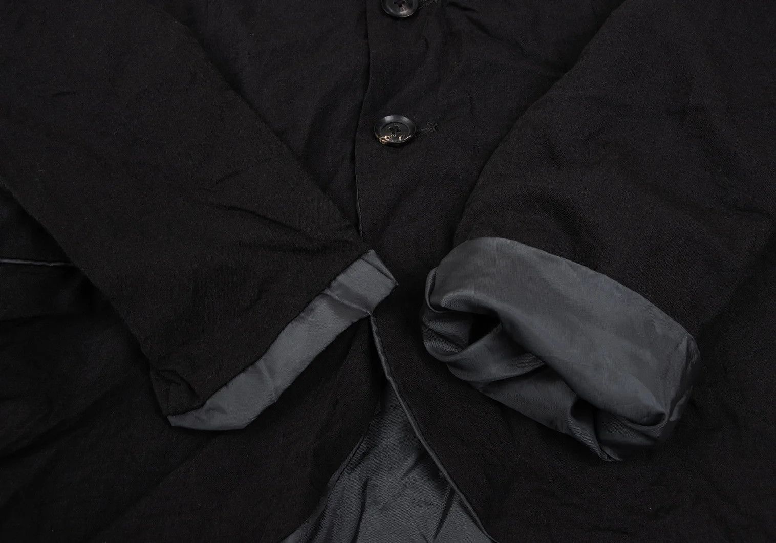 Kolor Wool Creased 4B Jacket in Dark Brown Size US S / EU 44-46 / 1 - 6 Thumbnail