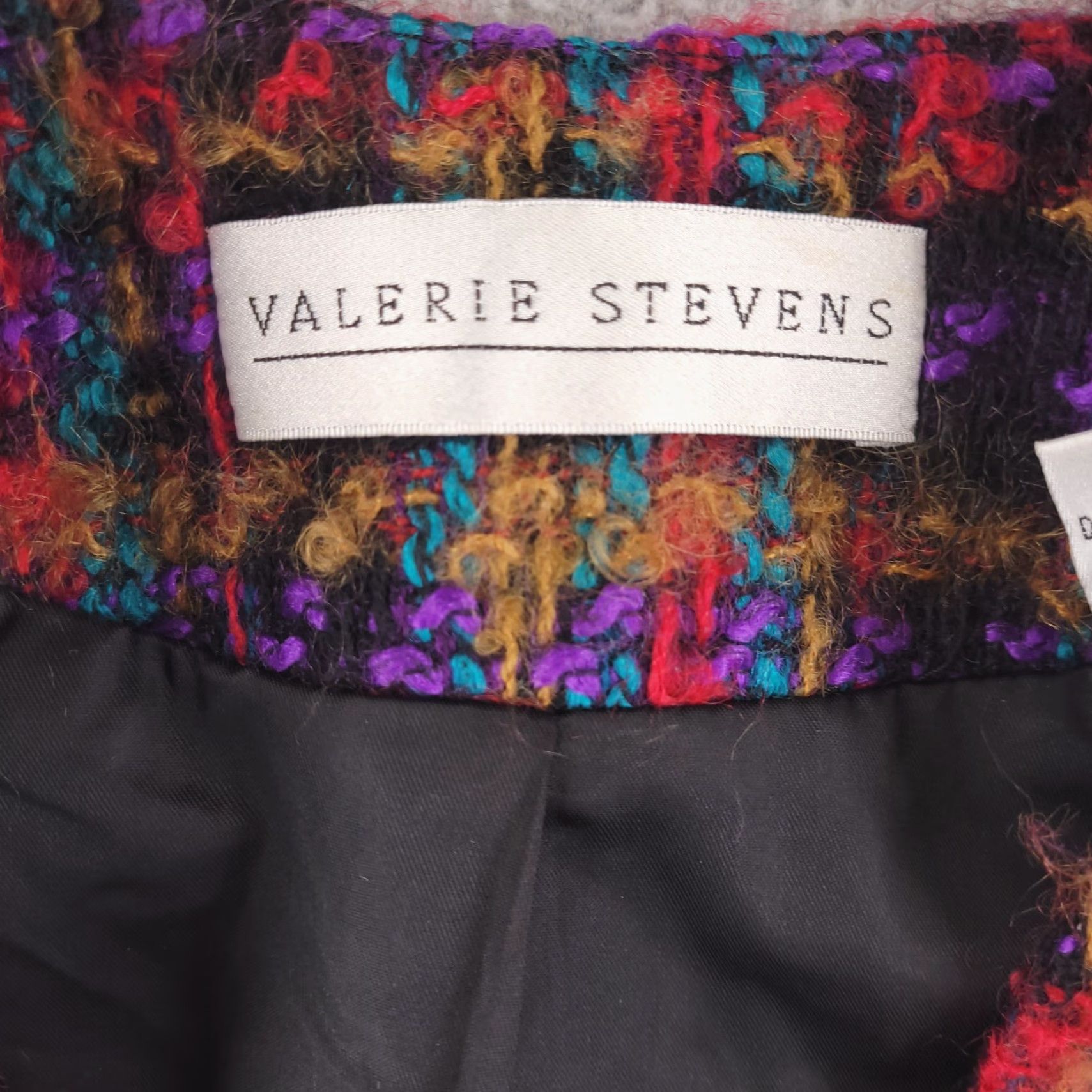 Vintage VINTAGE Valerie Stevens Blazer Womens 6 Wool Mohair Blend Red Check 90s Jacket Mens? Womens? Size M / US 6-8 / IT 42-44 - 4 Thumbnail