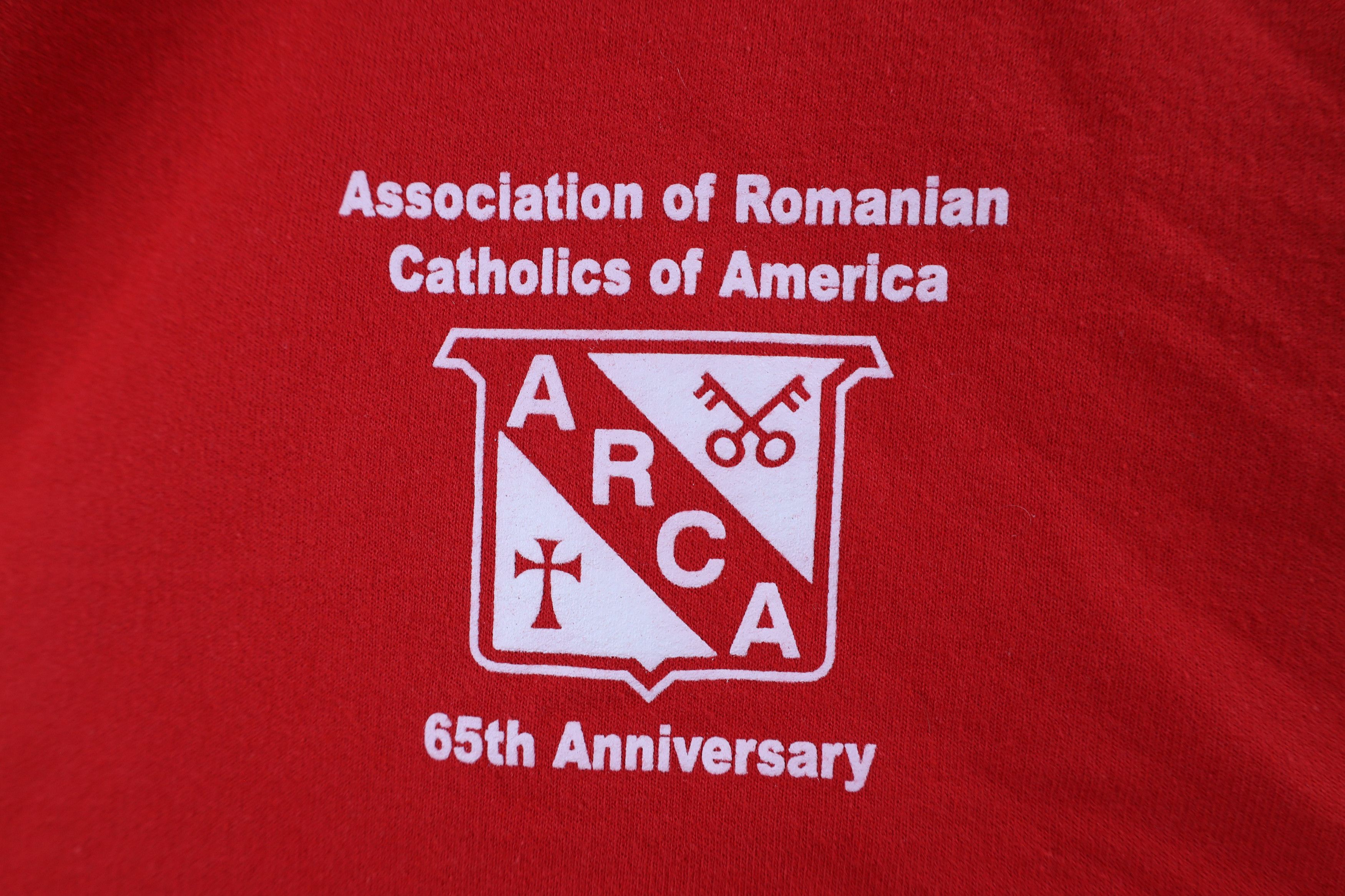 Vintage Vintage of Romanian Catholics of America ARCA Sweatshirt Size US XXL / EU 58 / 5 - 4 Thumbnail