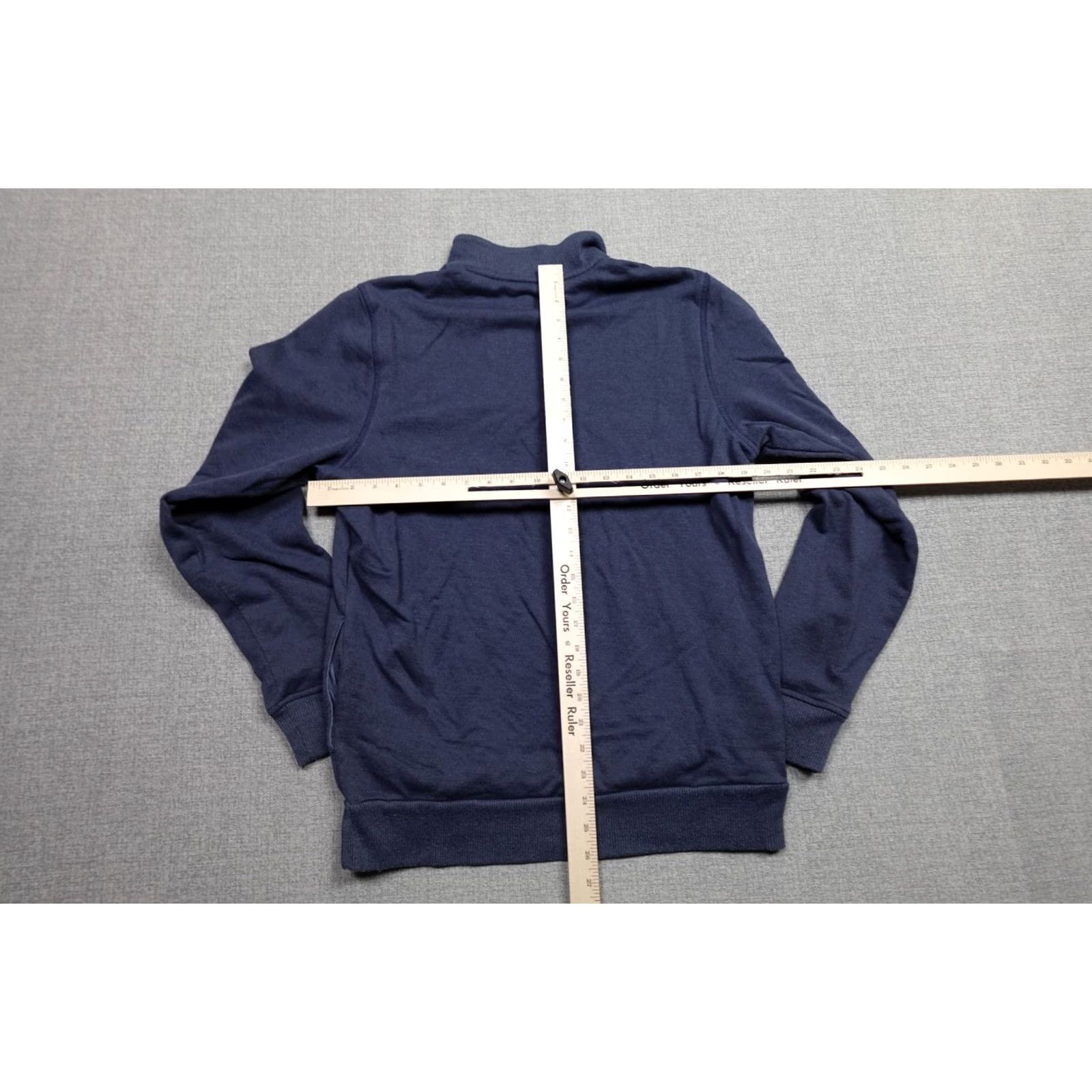 TravisMathew Travis Mathew Sweater Men's M Blue Pullover Knit Stretch Golf Casual High Neck Knitwear Shirt (Color: Blue) - Athletic Fit Size US M / EU 48-50 / 2 - 6 Thumbnail