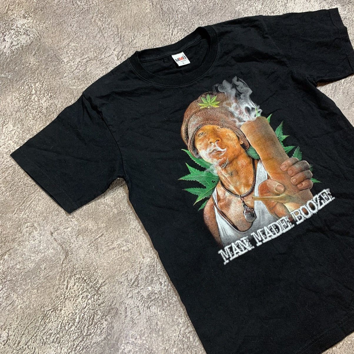 Vintage Vintage 90s Graphic Tee Humor Abstract Skate Streetwear L Size US L / EU 52-54 / 3 - 3 Thumbnail