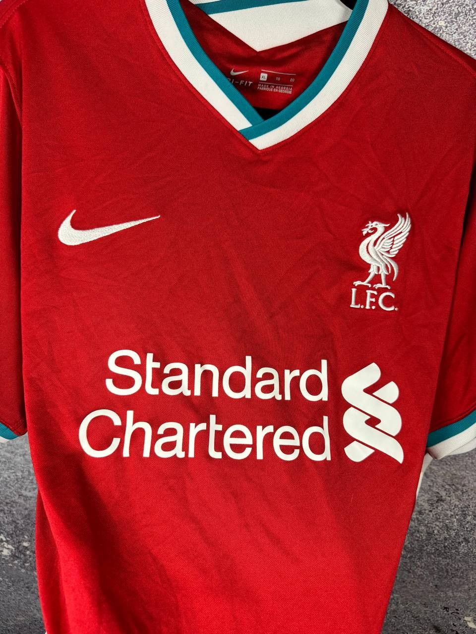 Nike Vintage Liverpool 2020/21 Nike Soccer Jersey XL Size US XL / EU 56 / 4 - 6 Thumbnail