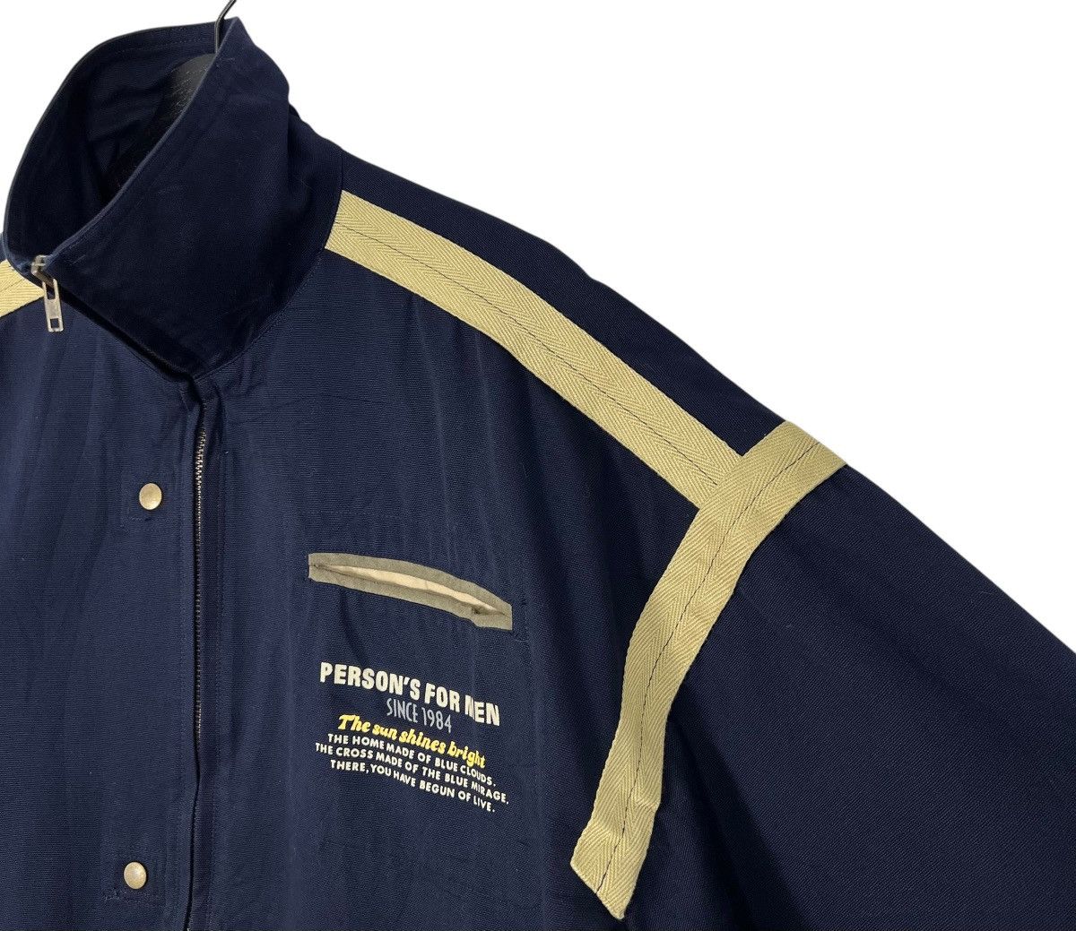 PERSON'S 90s Vintage Person’s For Men Navy Jacket Size US XL / EU 56 / 4 - 7 Thumbnail