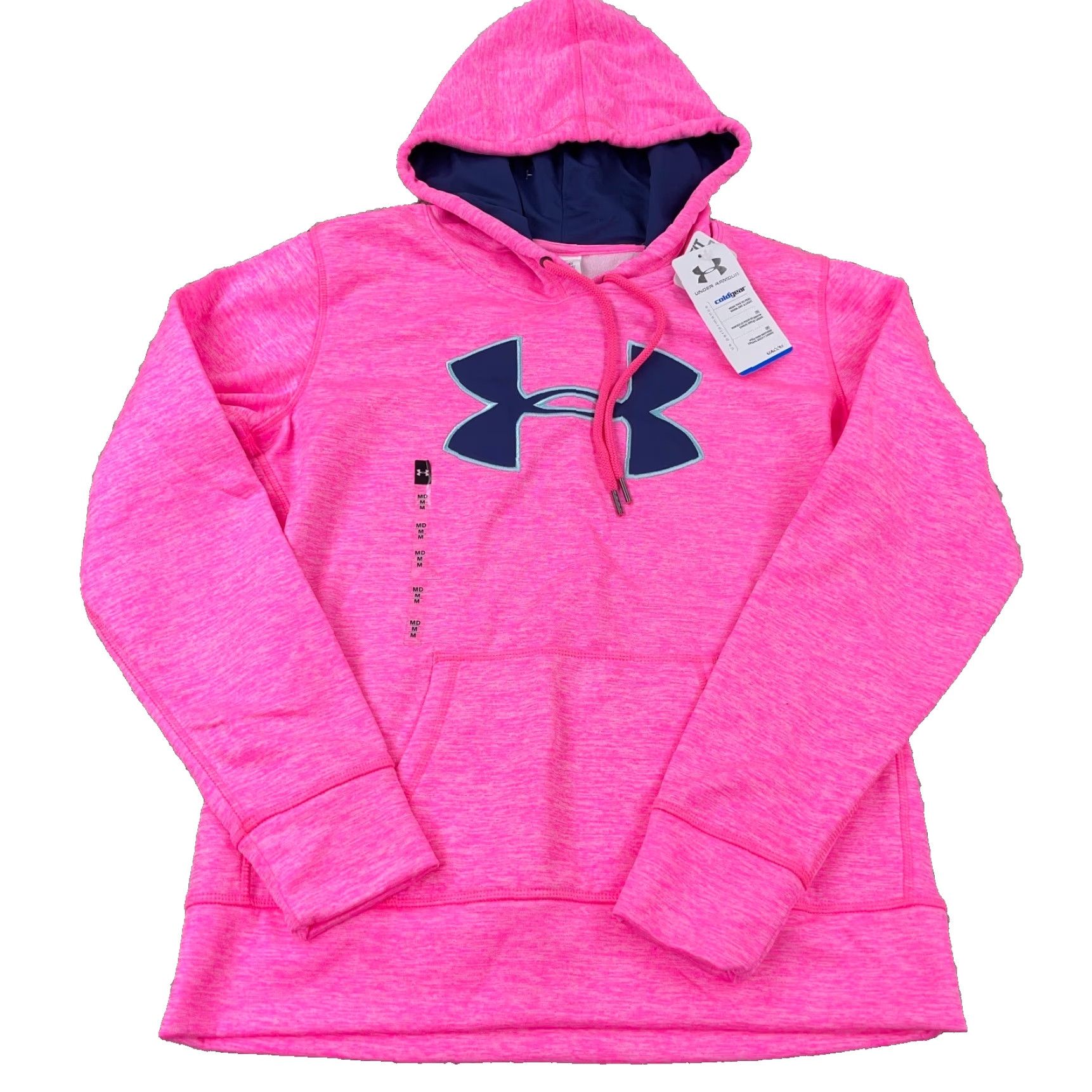 Under Armour Under Armour Hoodie Women M Pink Purple Sweatshirt Pullover Hooded Lightweight Moisture Wicking Pockets Logo Size M / US 6-8 / IT 42-44 - 2 Thumbnail