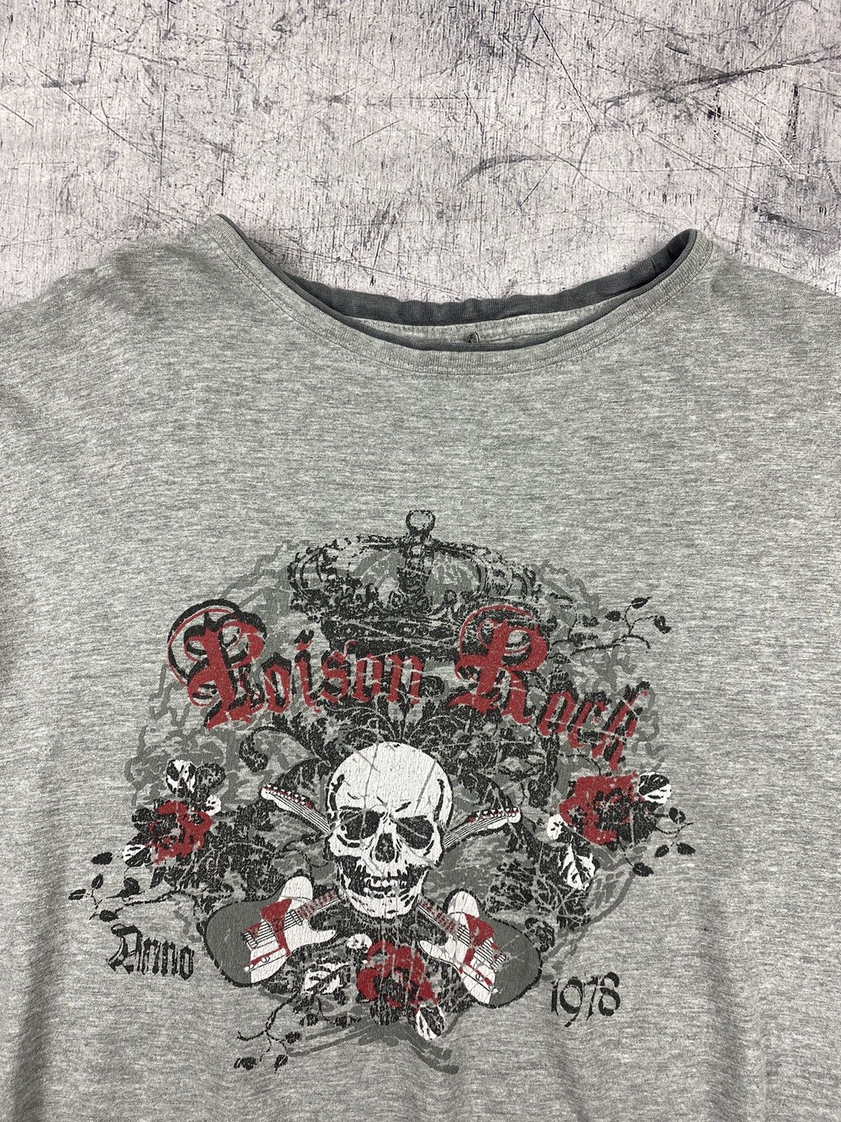 Band Tees Vintage 90s Poison Rock Tee T Shirt Size US M / EU 48-50 / 2 - 5 Thumbnail
