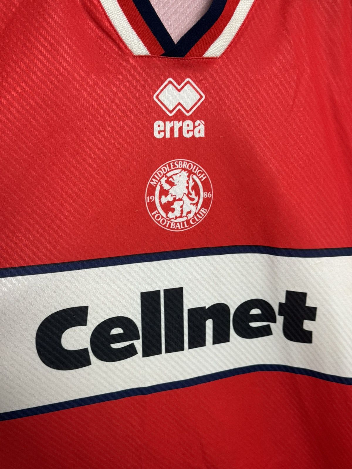 Errea Middlesbrough 97/98 Home Football Jersey Size US XXL / EU 58 / 5 - 3 Thumbnail