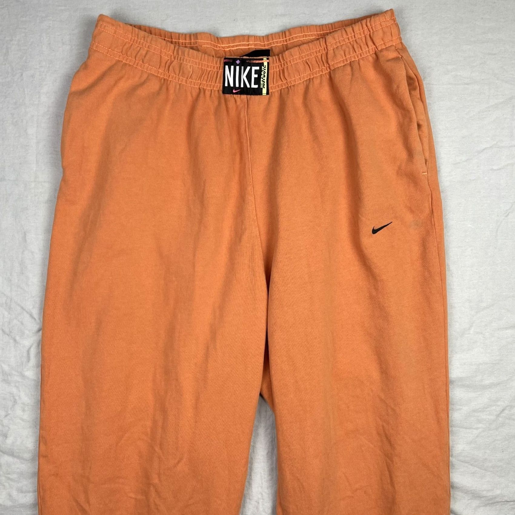 Nike Nike Joggers Womens Large Orange Washed Athletic Club Fleece Loose CZ9859-858 Size 36" / US 14 / IT 50 - 2 Thumbnail