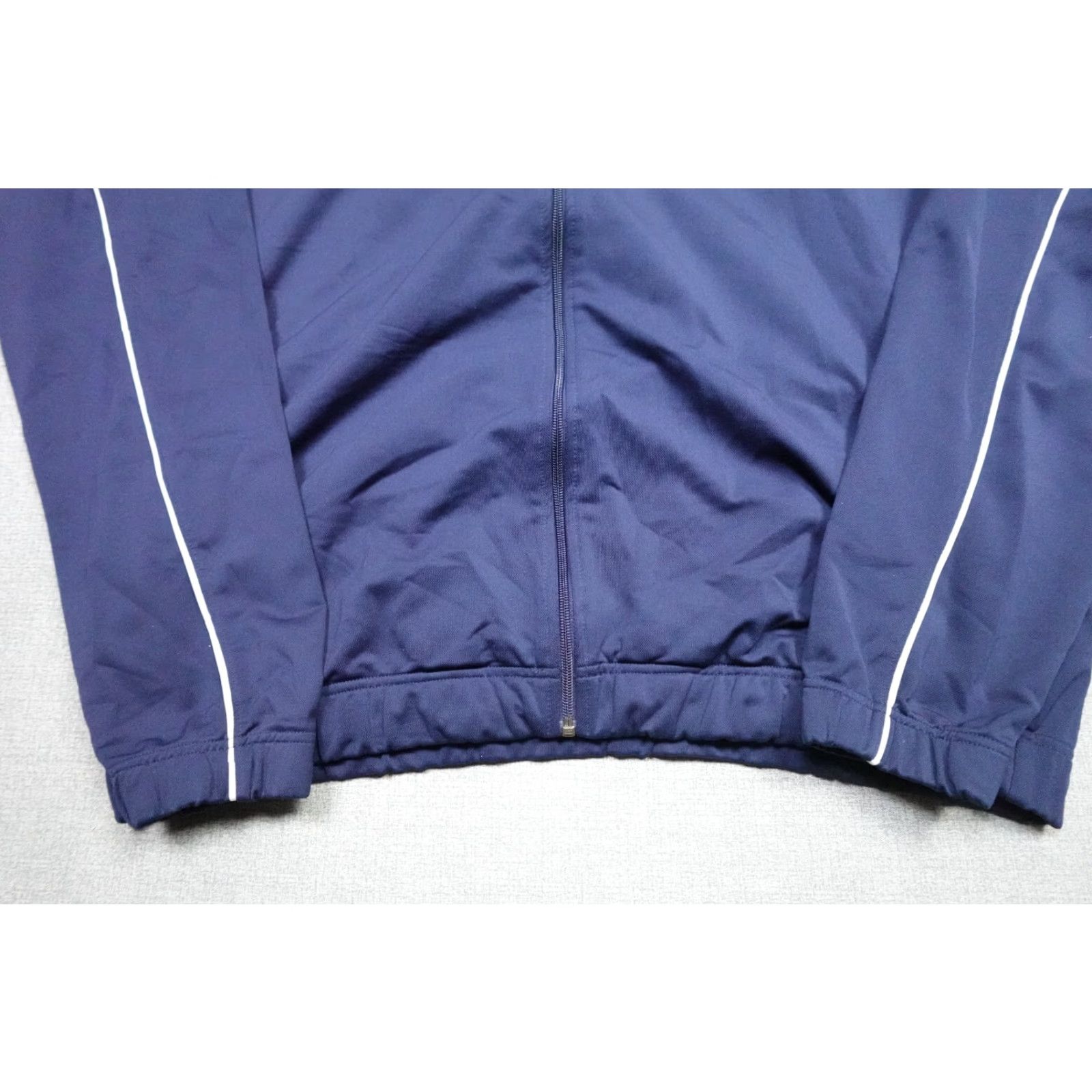 Nike Nike Dri-Fit Track Jacket Mens XL Blue Windbreaker Lightweight Swishy Logo Retro Athletic Jacket Mens XL Blue Nike Dri-Fit Windbreaker Size US XL / EU 56 / 4 - 3 Thumbnail