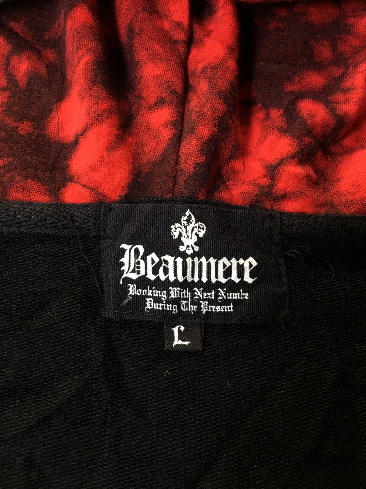 Japanese Brand Beaumere Poem Pocket Hoodie Size US L / EU 52-54 / 3 - 6 Thumbnail
