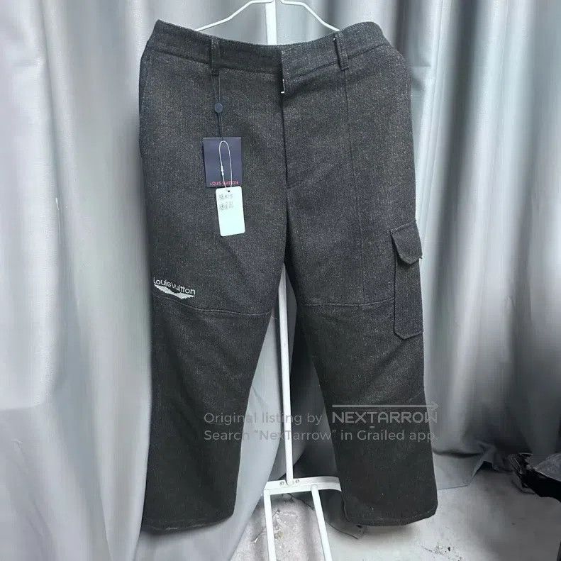 Louis Vuitton Louis Vuitton FW24 Solid Mid-Rise Straight Leg Casual Pant Size 36" / US 14 / IT 50 - 1 Thumbnail