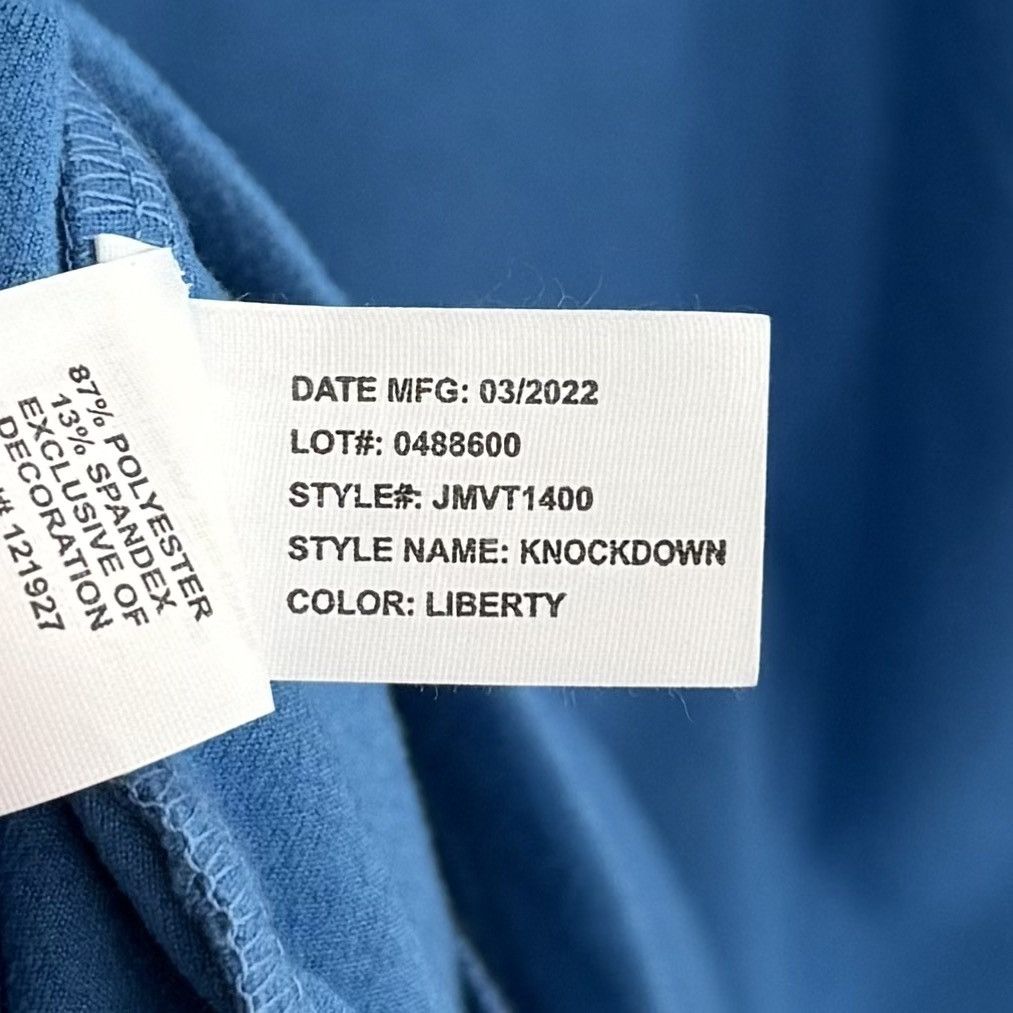 johnnie-O Johnnie-O Liberty Blue Full Zip Knockdown Vest Size US L / EU 52-54 / 3 - 5 Thumbnail