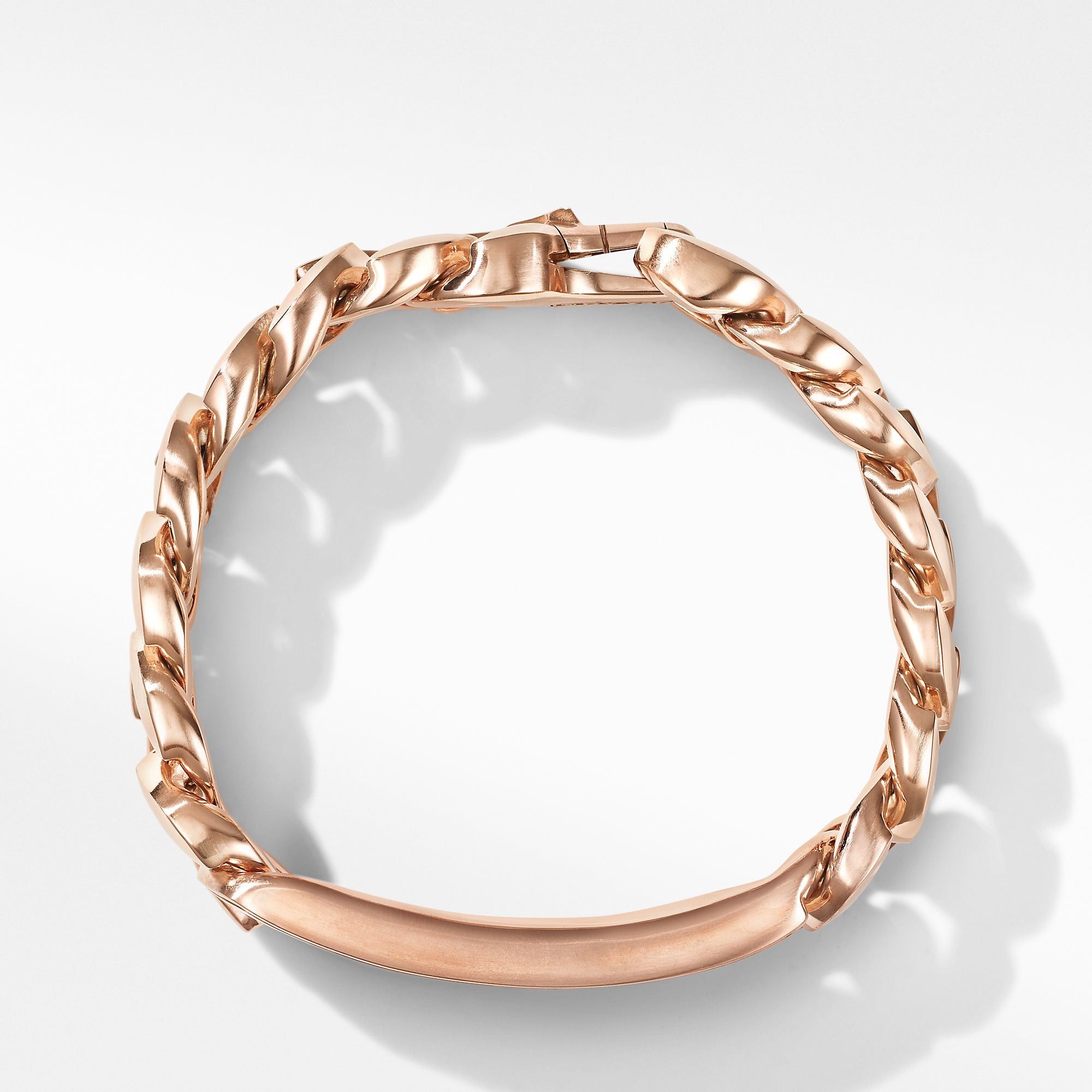David Yurman o1w1db10325 Size:OS/Curb Chain Id Bracelet in Golden Size ONE SIZE - 2 Thumbnail