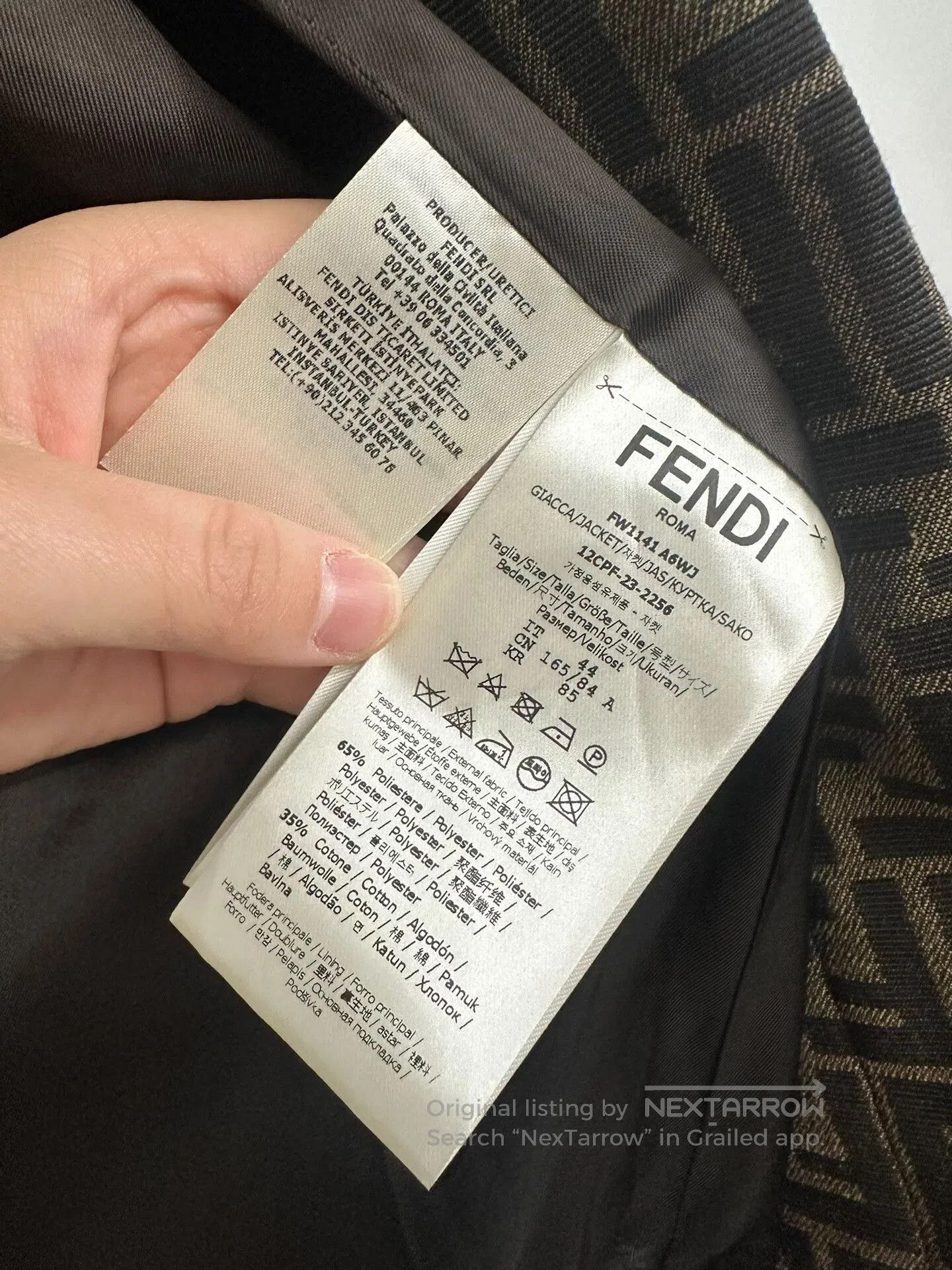 Fendi Fendi All. Size US S / EU 44-46 / 1 - 3 Thumbnail