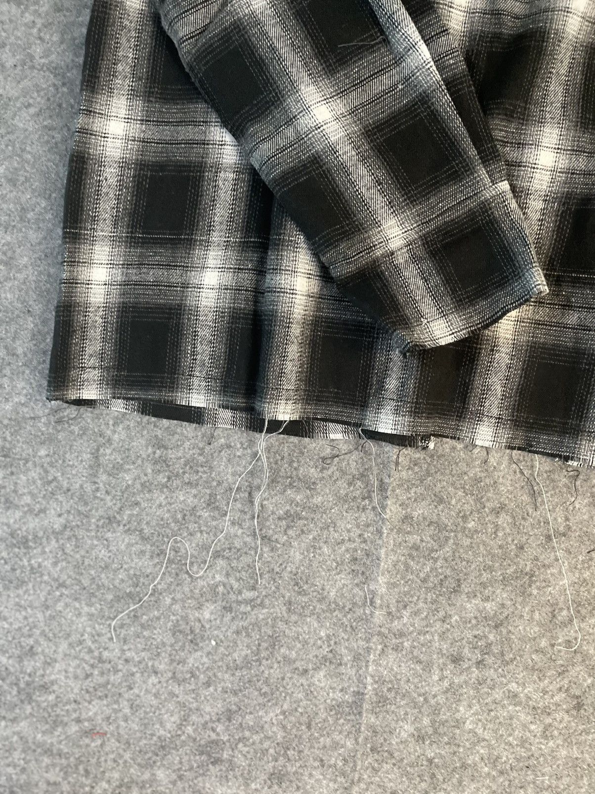 Richie Le Collection Richie Le Collection Black White Plaid Overshirt M FW23 NWT Size US M / EU 48-50 / 2 - 10 Thumbnail