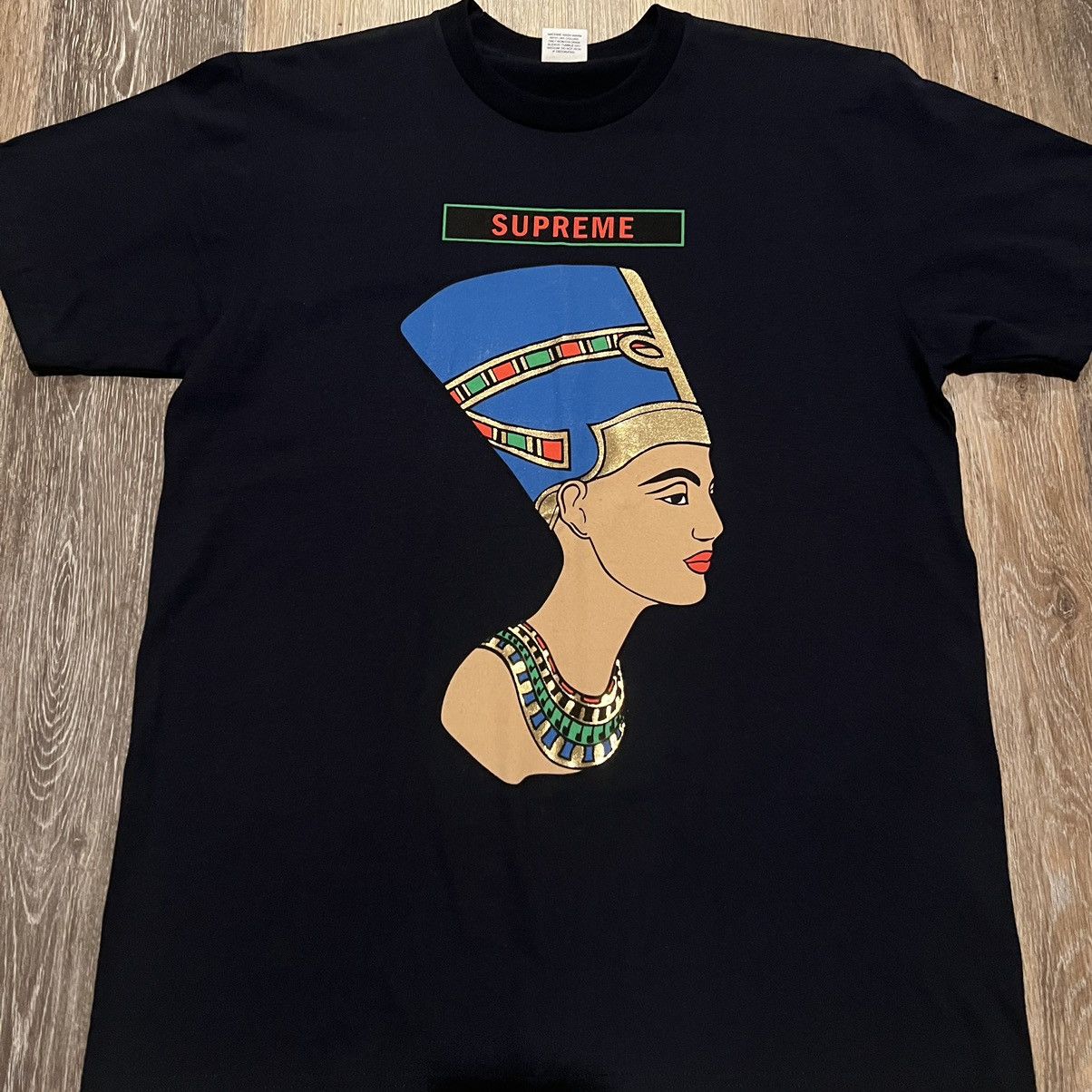 Supreme Supreme Nefertiti Tee Egypt tee Egyptian t shirt supreme Size US L / EU 52-54 / 3 - 4 Thumbnail