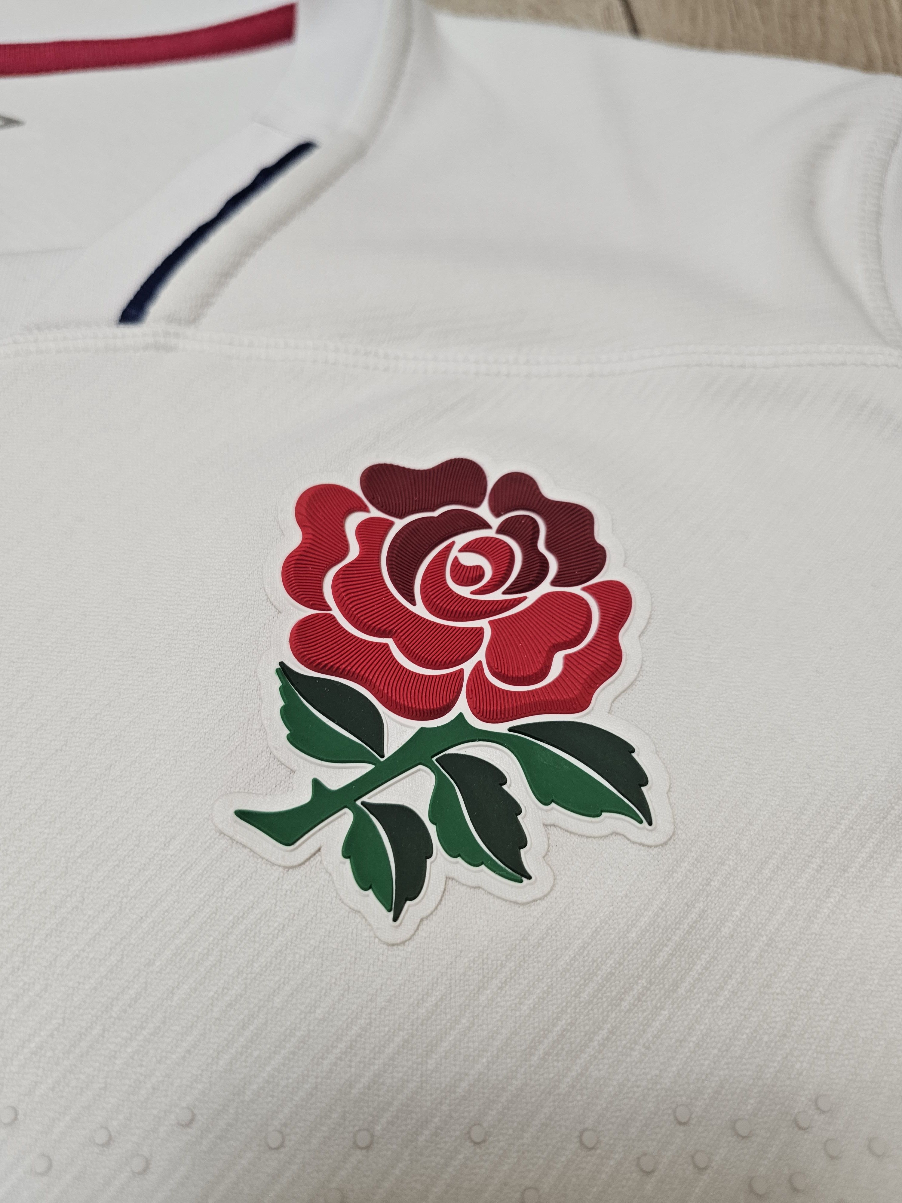 Umbro ENGLAND RUGBY JERSEY ENGLAND RUGBY SHIRT AWAY WHITE O2 Size US L / EU 52-54 / 3 - 4 Thumbnail