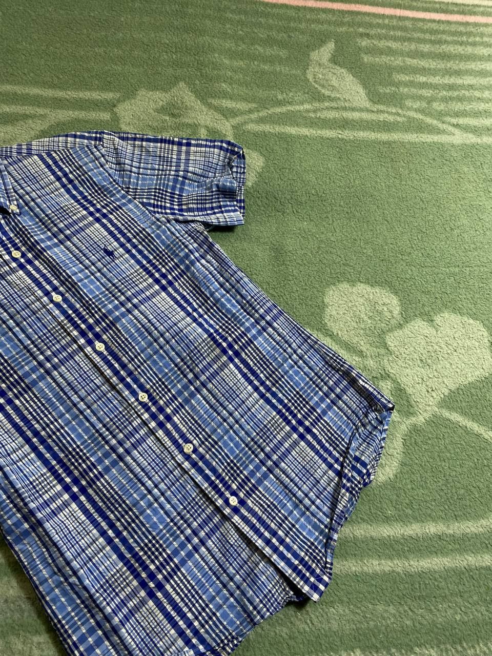 Polo Ralph Lauren × Vintage Polo Ralph Lauren Striped Short Sleeve Shirt Size S Size US S / EU 44-46 / 1 - 14 Thumbnail