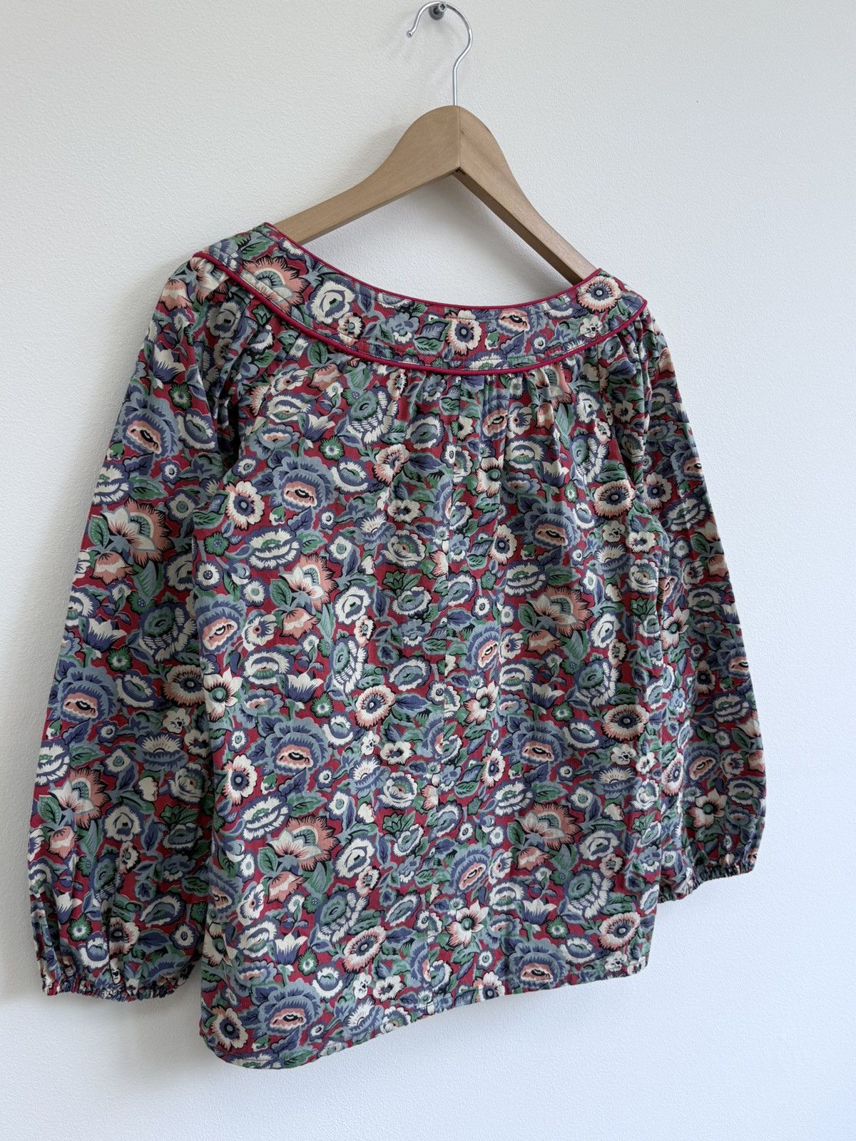 Saint Laurent Paris Vintage Saint Laurent Floral Top Size M / US 6-8 / IT 42-44 - 7 Thumbnail