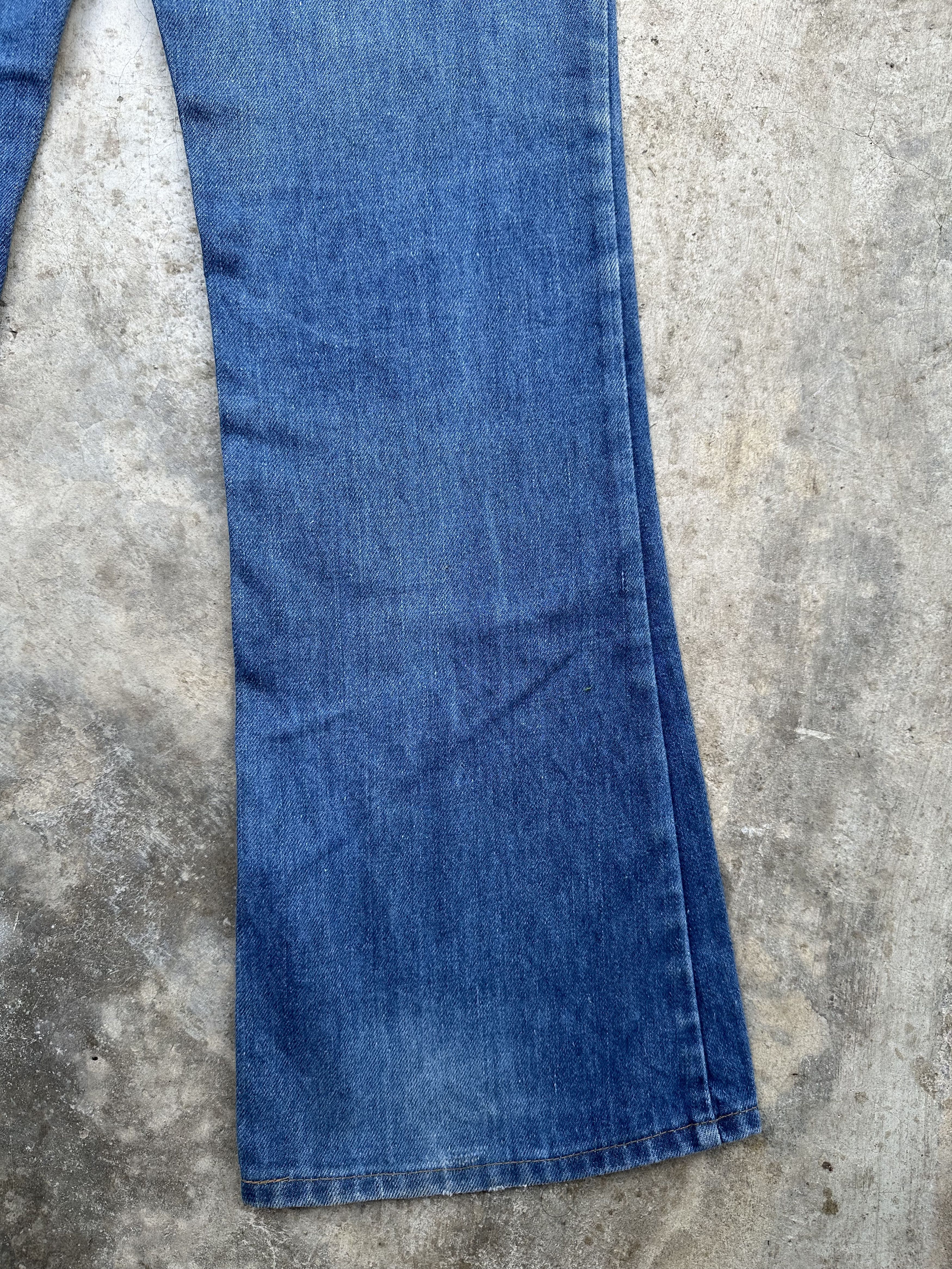 Levi's Rare!! 70s 646 Orange Tab Talon 42 Flare Bell Bottom Jeans Size US 32 / EU 48 - 22 Thumbnail