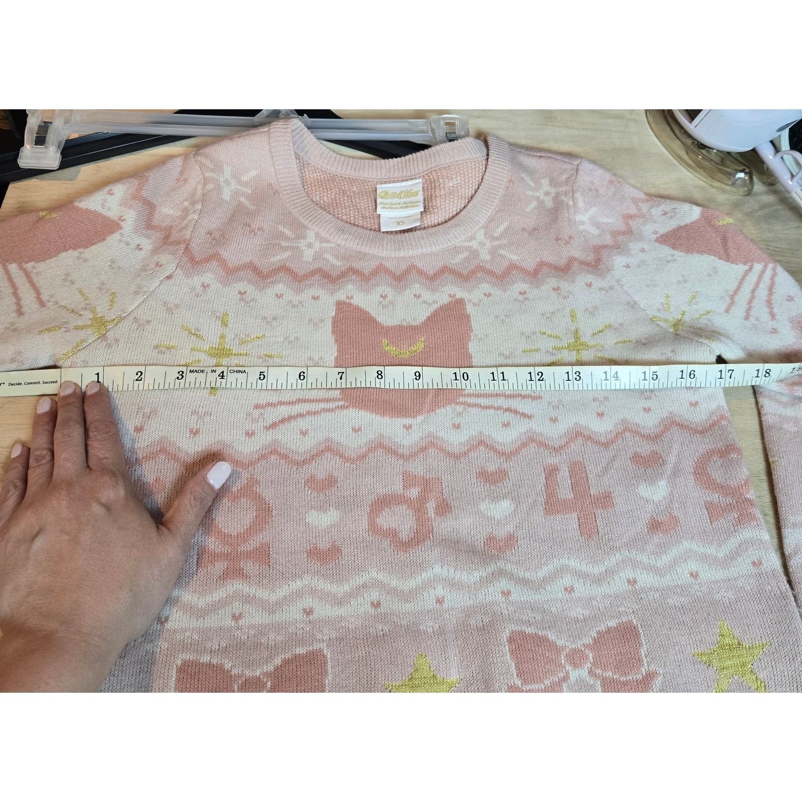 Other Sailor Moon Box Lunch Exclusive Luna & Guardians XS Sweater Size XS / US 0-2 / IT 36-38 - 6 Thumbnail