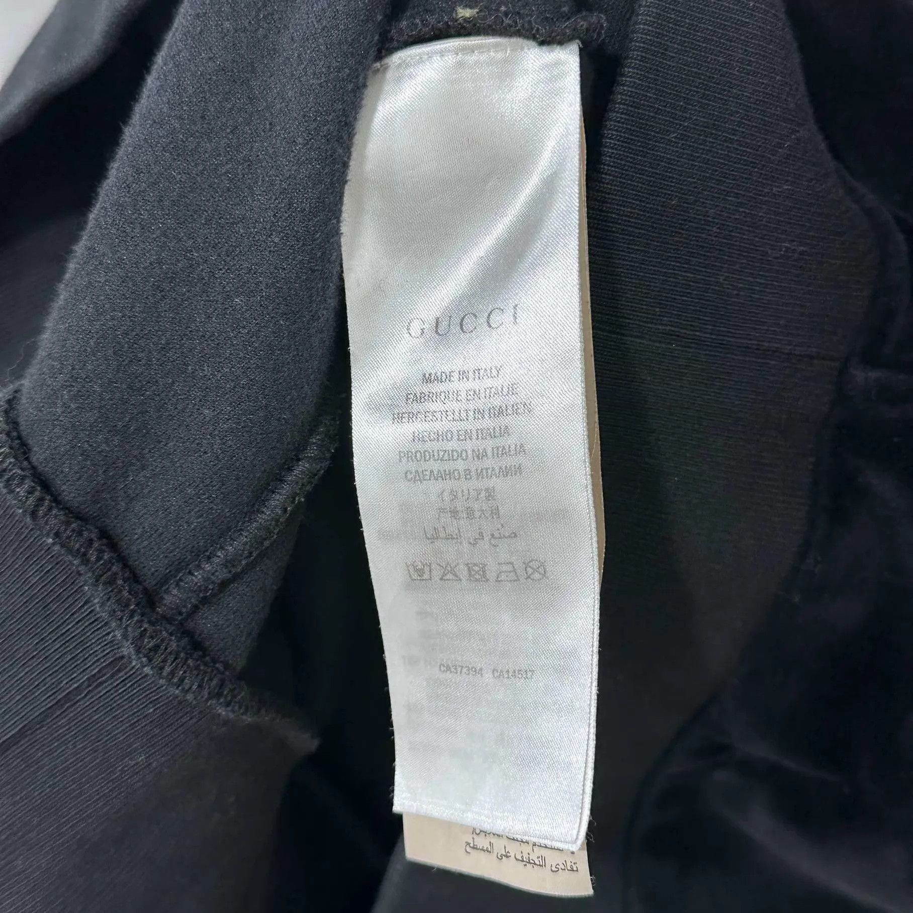 Gucci Gucci velvet embroidered belt logo hoodie XS Size US XS / EU 42 / 0 - 4 Thumbnail