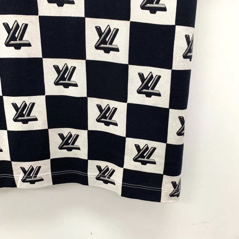 Louis Vuitton Louis Vuitton Color-block checkerboard monogrammed cotton Size US S / EU 44-46 / 1 - 4 Thumbnail