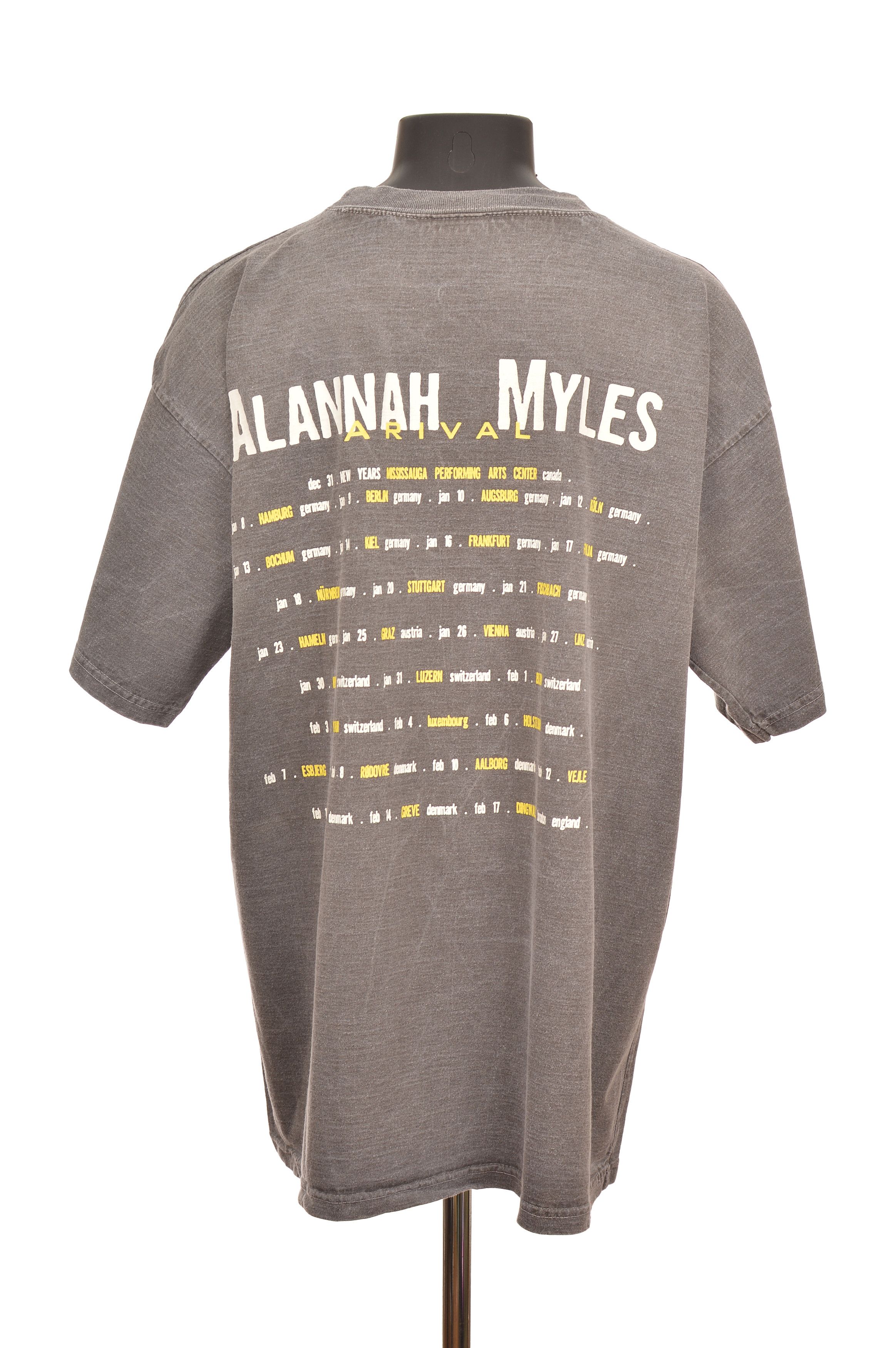 Vintage Swag Alannah Myles Arival Vintage 90s T-Shirt Size US L / EU 52-54 / 3 - 4 Thumbnail