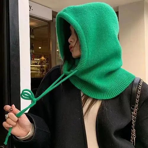 Japanese Brand × Vintage Knitted Fashion Balaclava Warm Ski Mask Size ONE SIZE - 3 Thumbnail