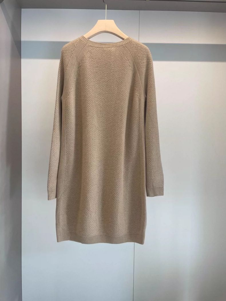 Loro Piana LORO PIANA Kasese goat cashmere long sweater dress Size L / US 10 / IT 46 - 2 Thumbnail