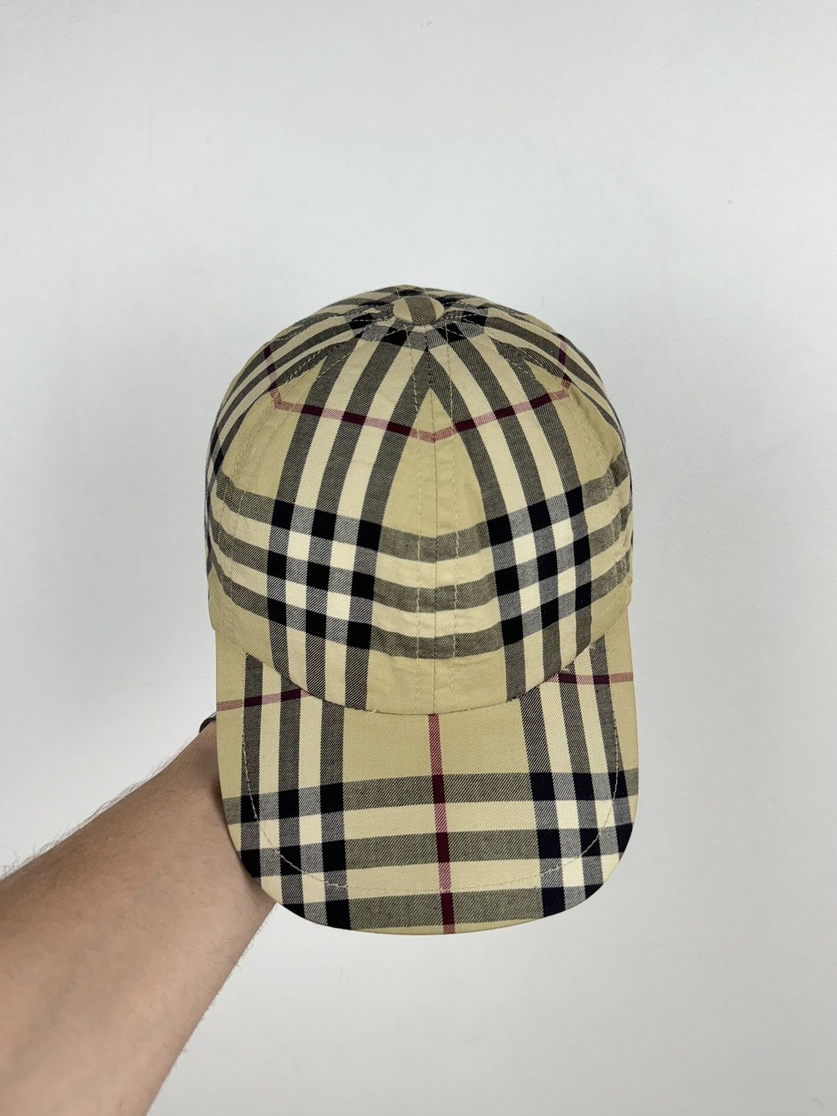 Burberry Vintage rare hat Burberry Nova Check original casual item Size ONE SIZE - 2 Thumbnail