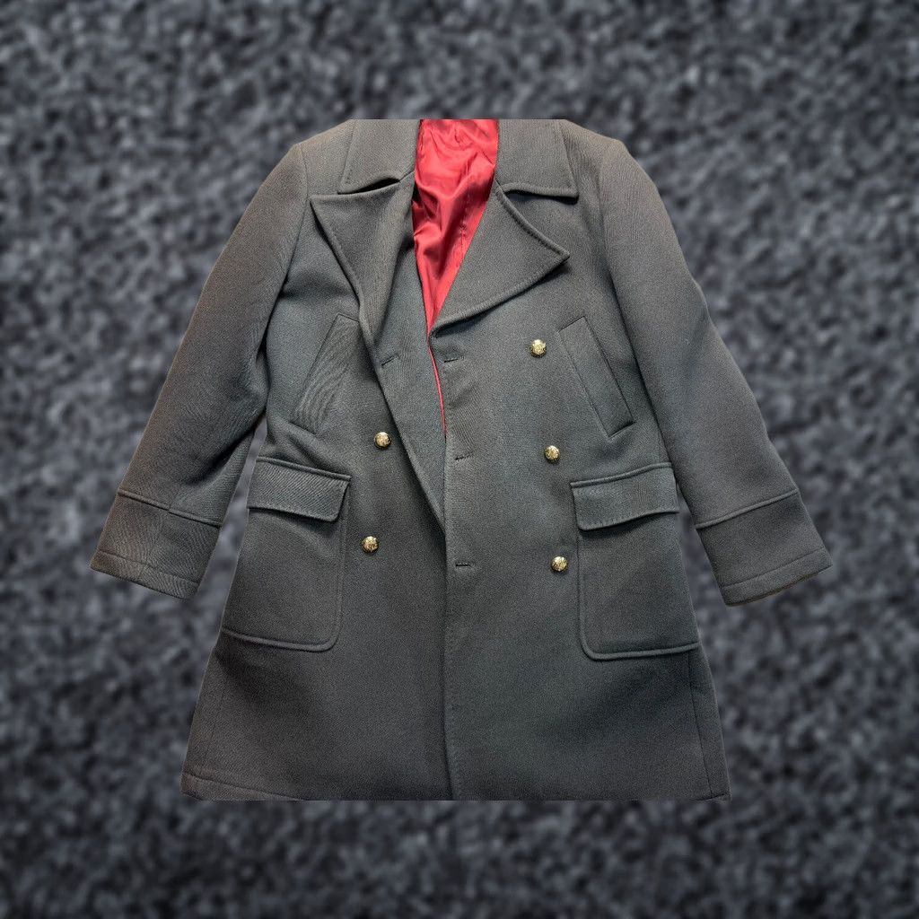 Vintage Holland Esquire Moon Heritage Wool Coat Mens 40 Gray Overcoat Classic Coat Regular Size 40 Wool Coat Mens Gray Moon Heritage Overcoat Size US XXS / EU 40 - 1 Thumbnail
