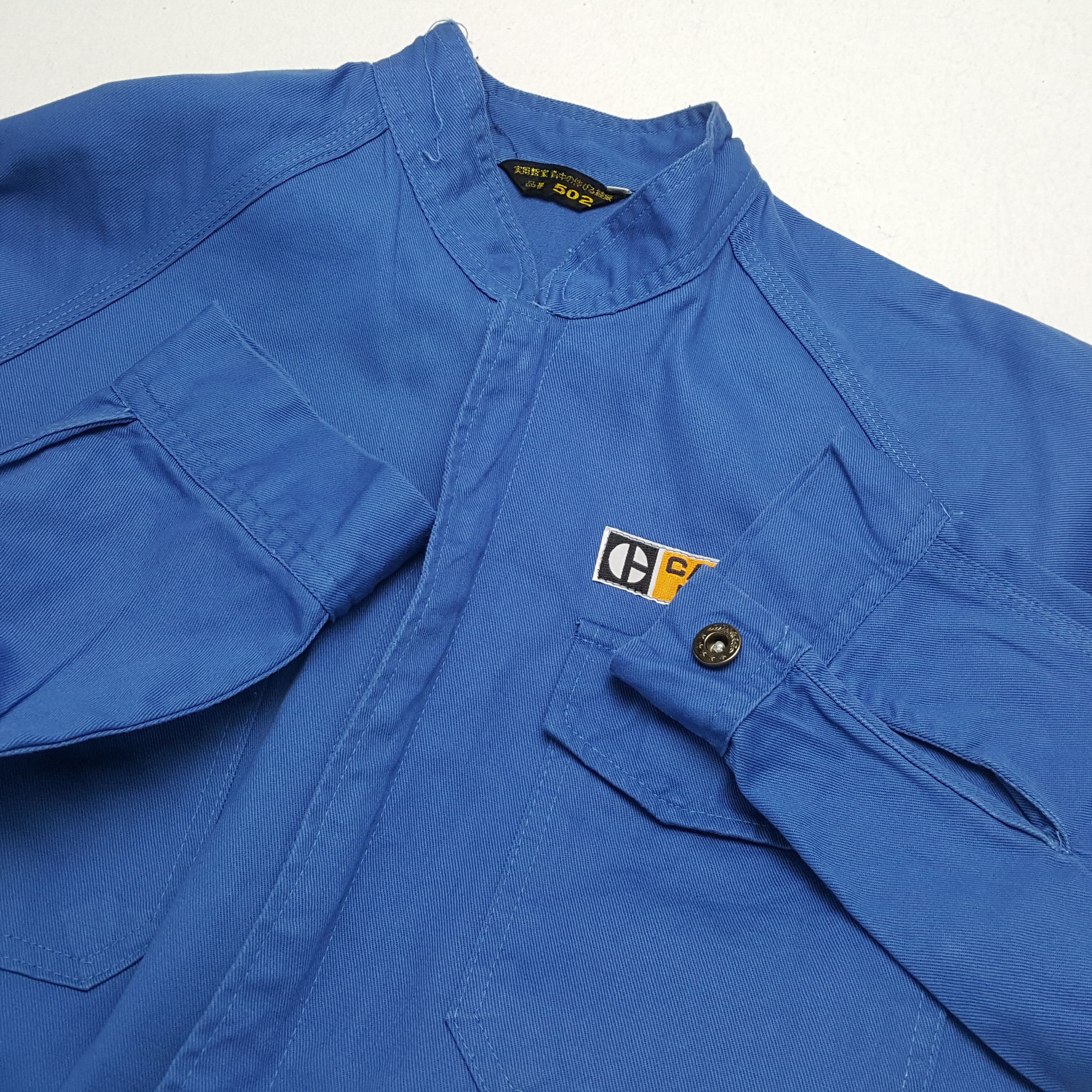 Japanese Brand × Vintage CATERPILLER MITSUBISHI Japanese Motorsports Coverall Jacket Size US M / EU 48-50 / 2 - 13 Thumbnail