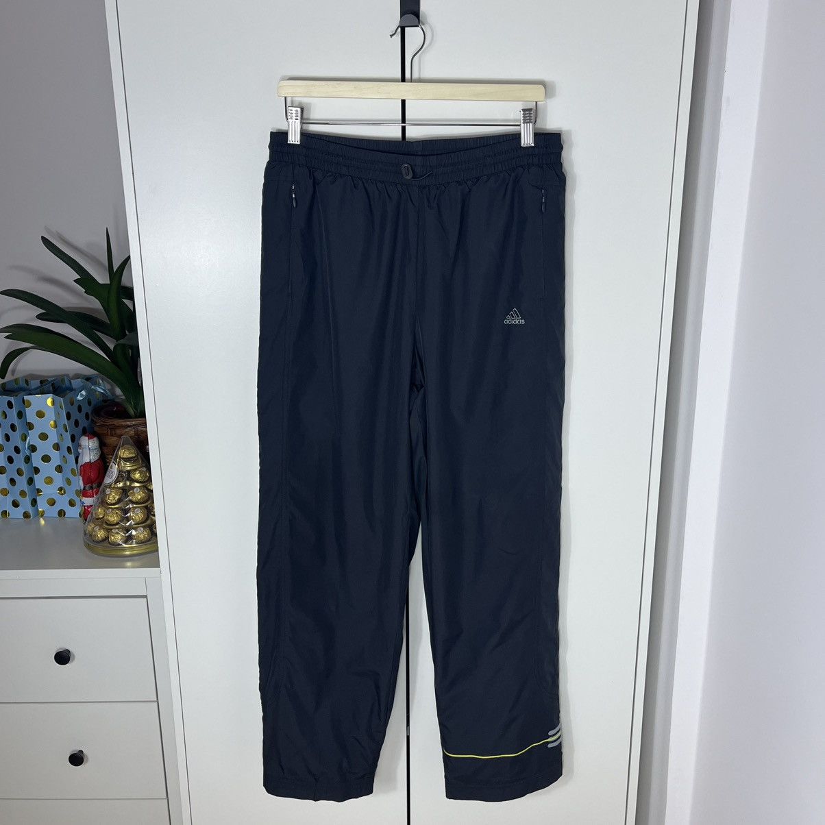 Adidas Vintage Adidas Nylon Track Pants Streetwear Y2K Size US 34 / EU 50 - 1 Thumbnail