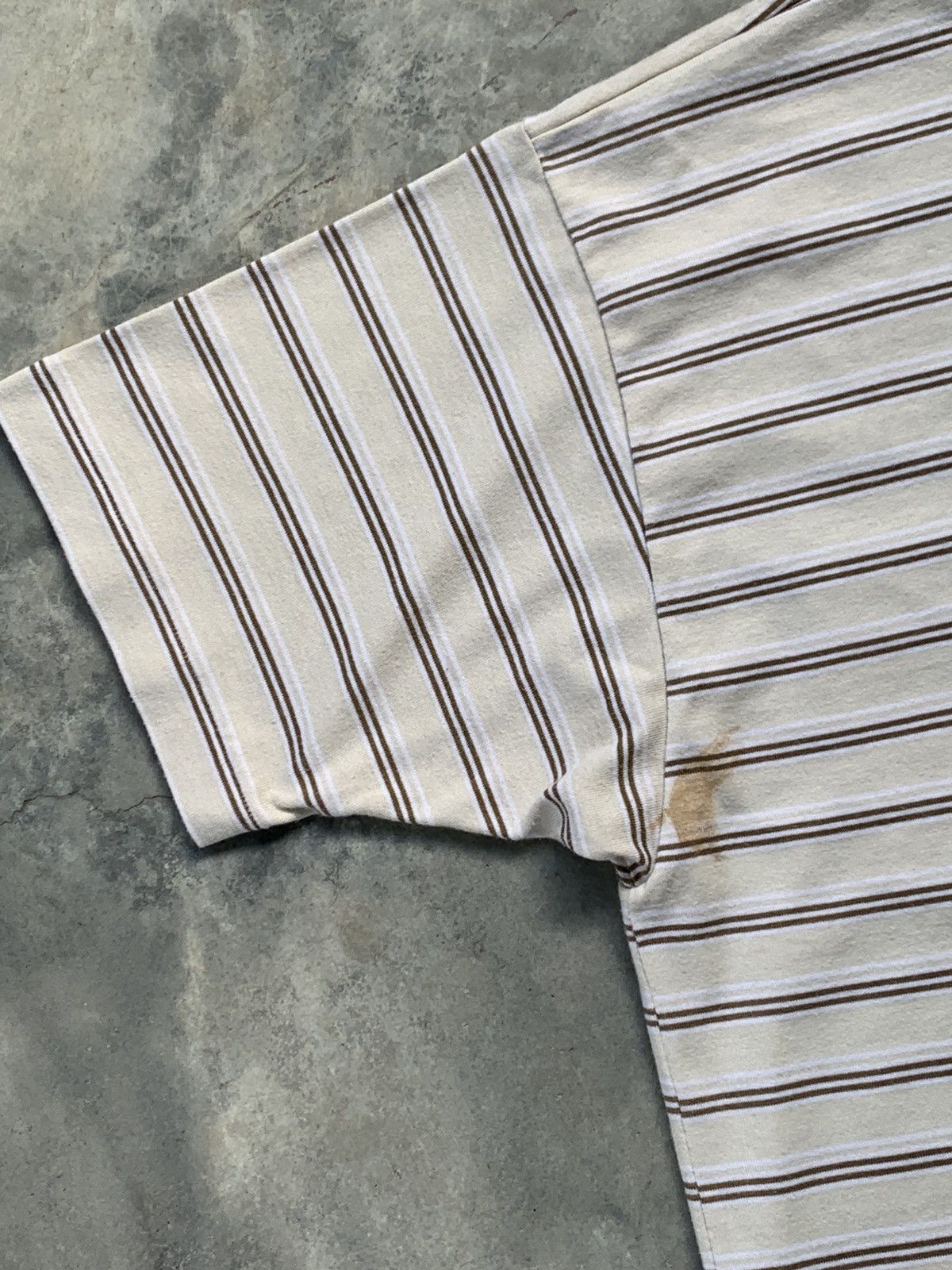 The North Face Vintage The North Face Single Stitch Stripe Tshirt Size US XL / EU 56 / 4 - 7 Thumbnail