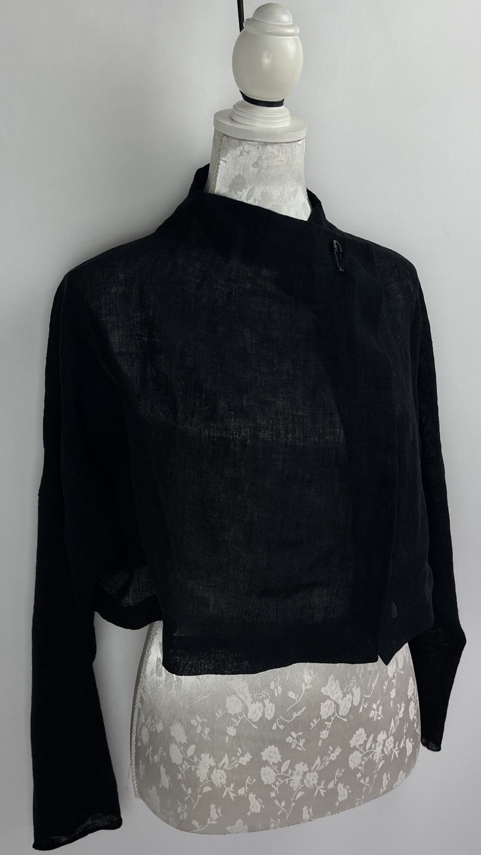 Designer × Japanese Brand Crea Concept Linen Top Blouse Size M / US 6-8 / IT 42-44 - 2 Thumbnail